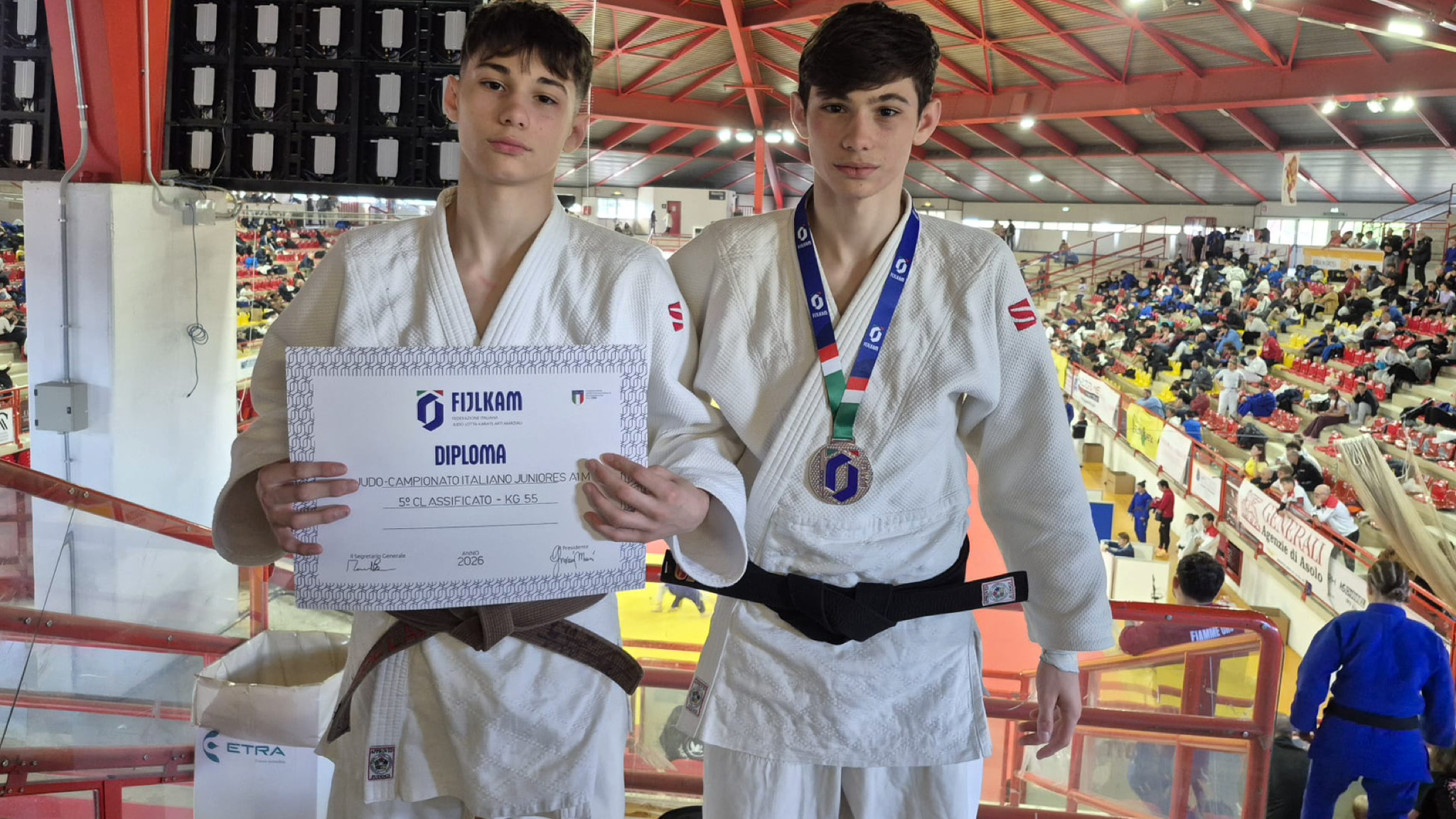 Olbia, i gemelli Lai alla conquista dei campionati Italiani Juniores A1 di Judo