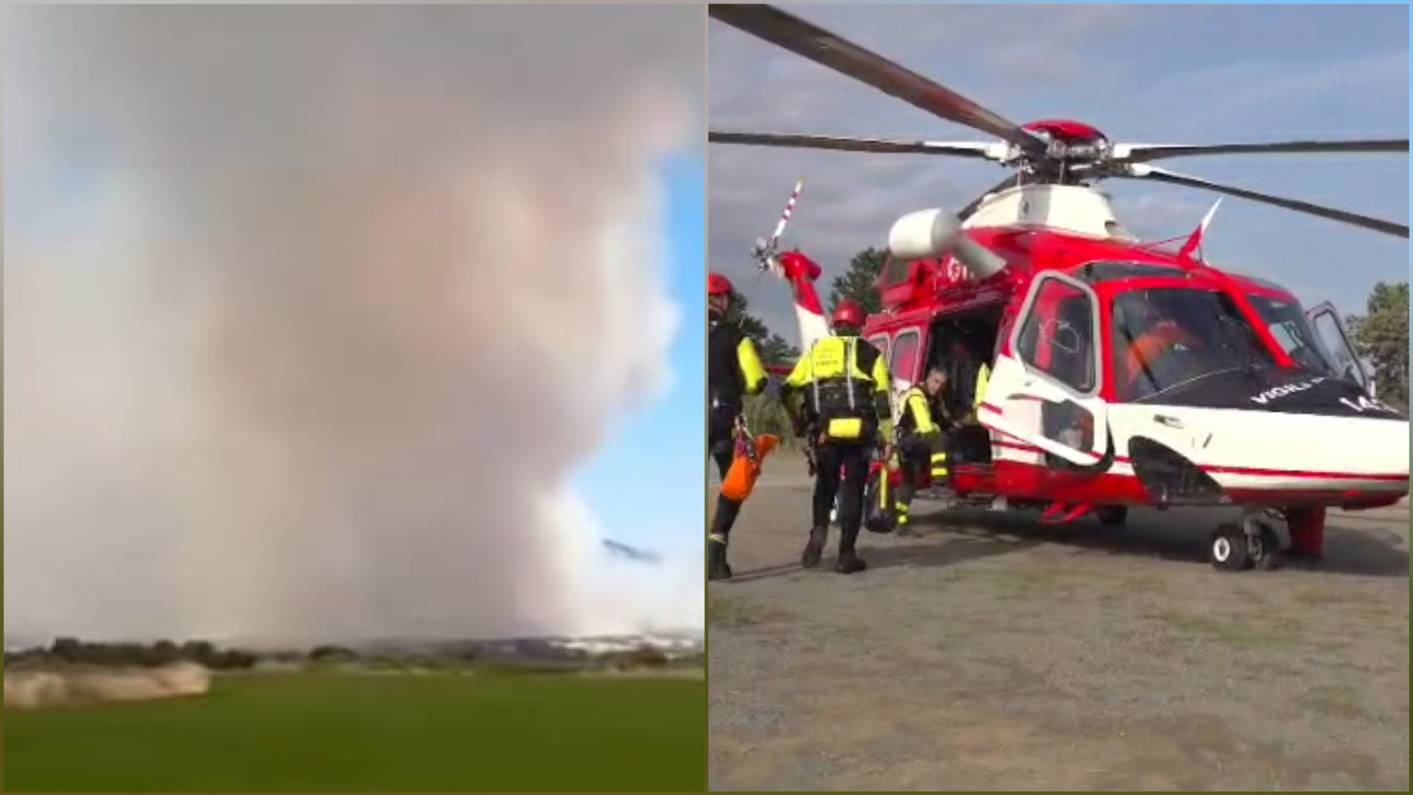 Viddalba, un grosso incendio sta mangiando ettari di macchia mediterranea: sul posto arriva anche un Canadair