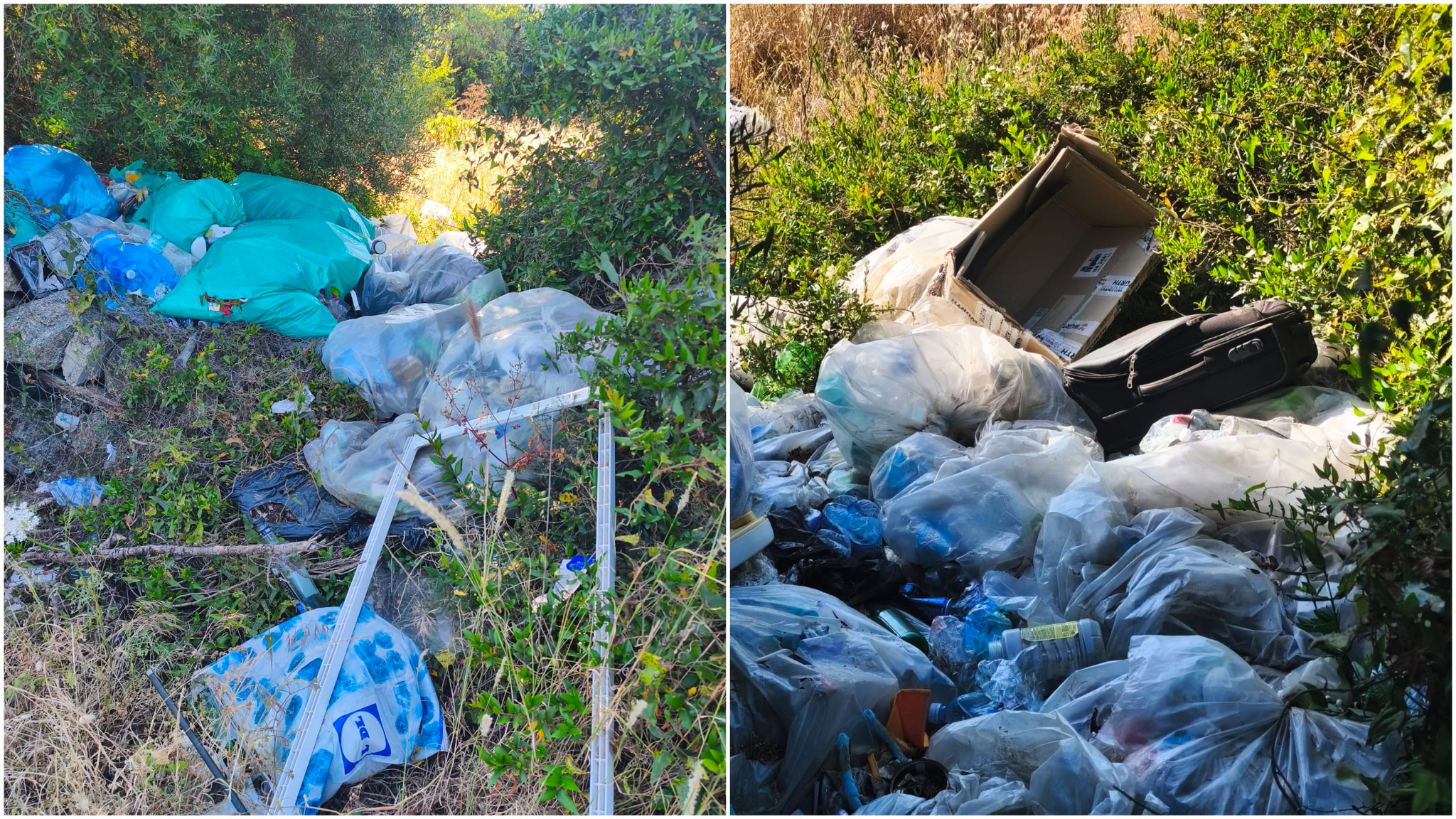 Porto Rotondo e Golfo Aranci: ancora discariche, degrado, incuria e inciviltà
