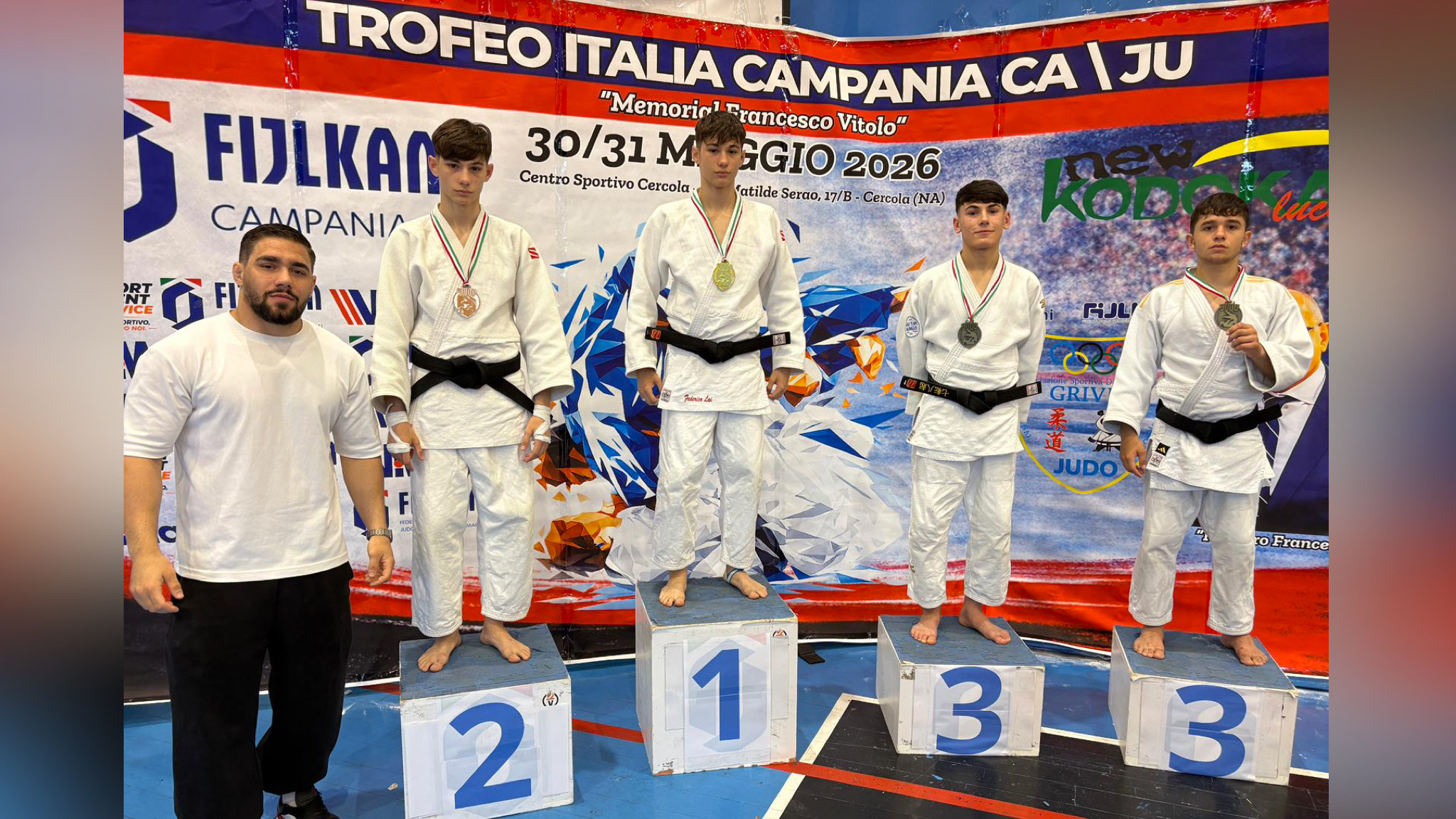 Da Olbia a Napoli, i gemelli Lai nuovamente sul podio: oro e argento 
