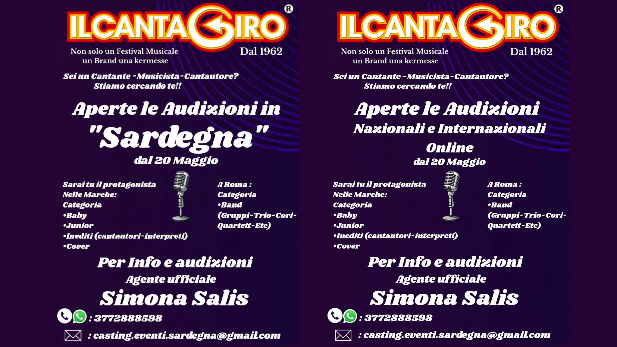 Al via le audizioni per il Cantagiro: dal sogno al palco nella 64esima edizione della Kermesse
