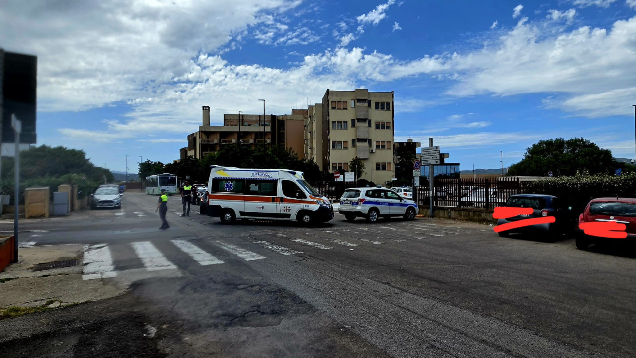 Olbia, donna investita in via Macerata