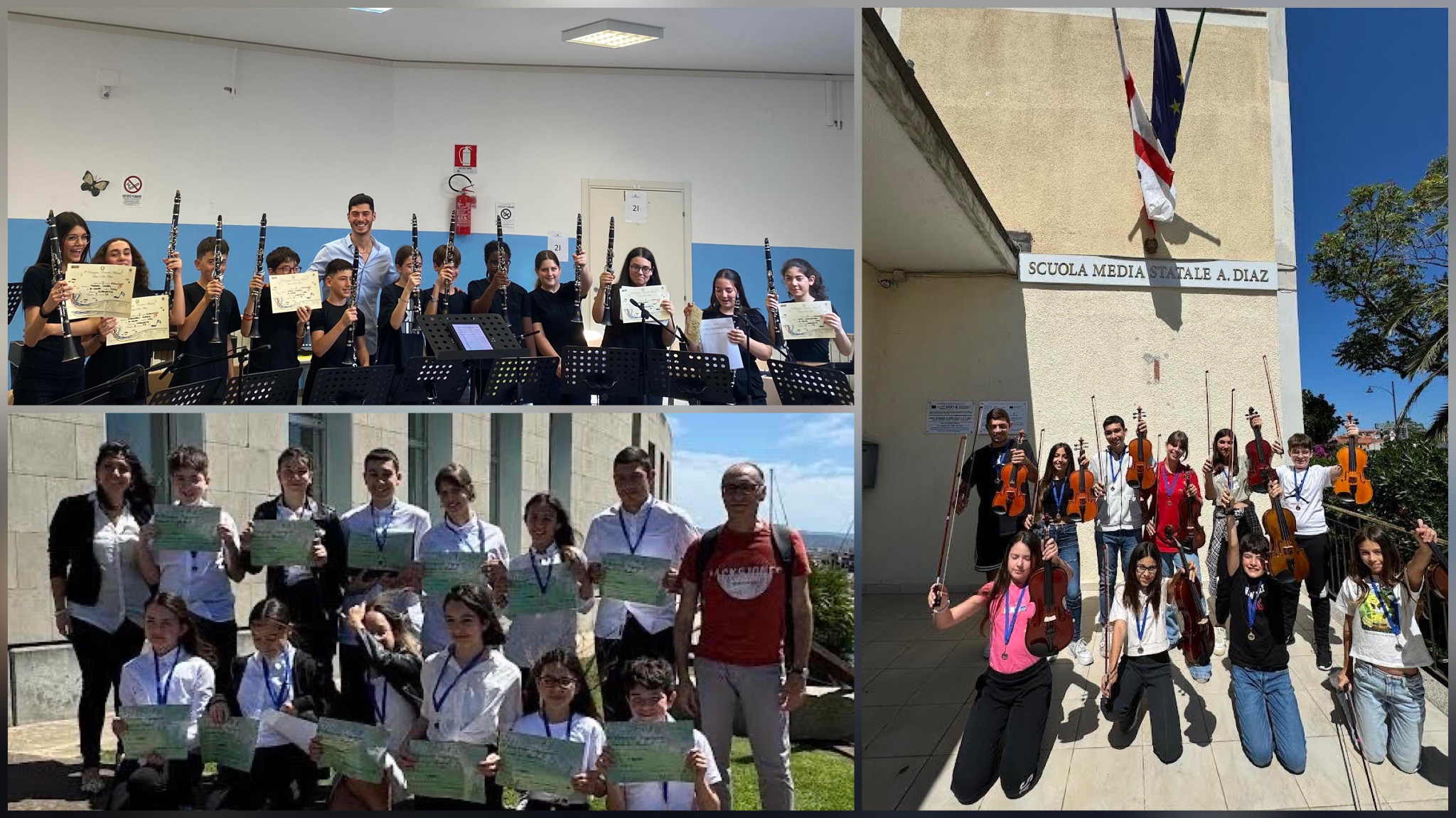 Olbia, gli studenti dell’Armando Diaz premiati al concorso nazionale 