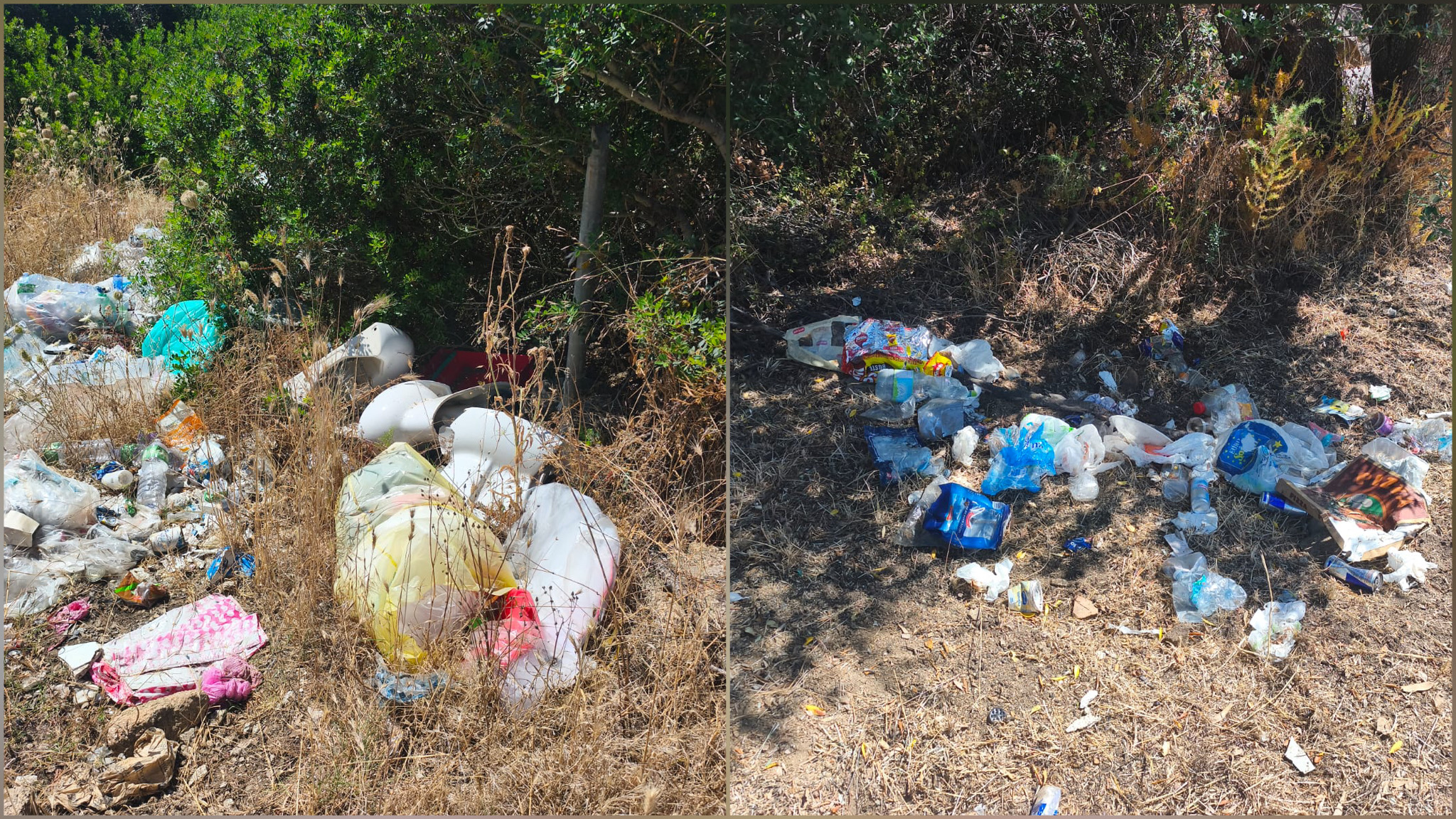 Porto Rotondo e le discariche a cielo aperto: l’abbandono selvaggio di rifiuti e arredi