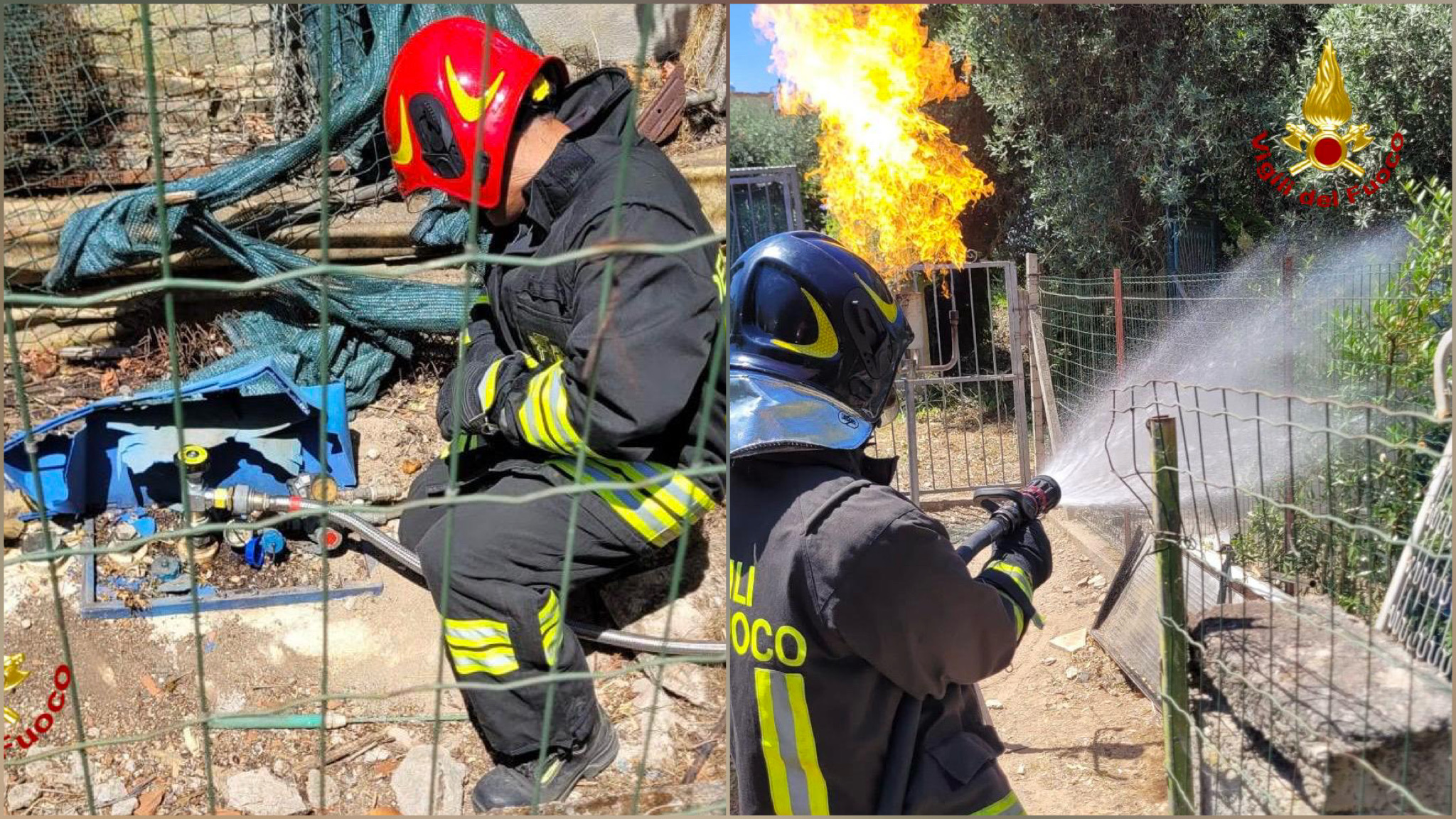 Fuoriuscita di gas da un bombolone interrato: grande paura tra i residenti