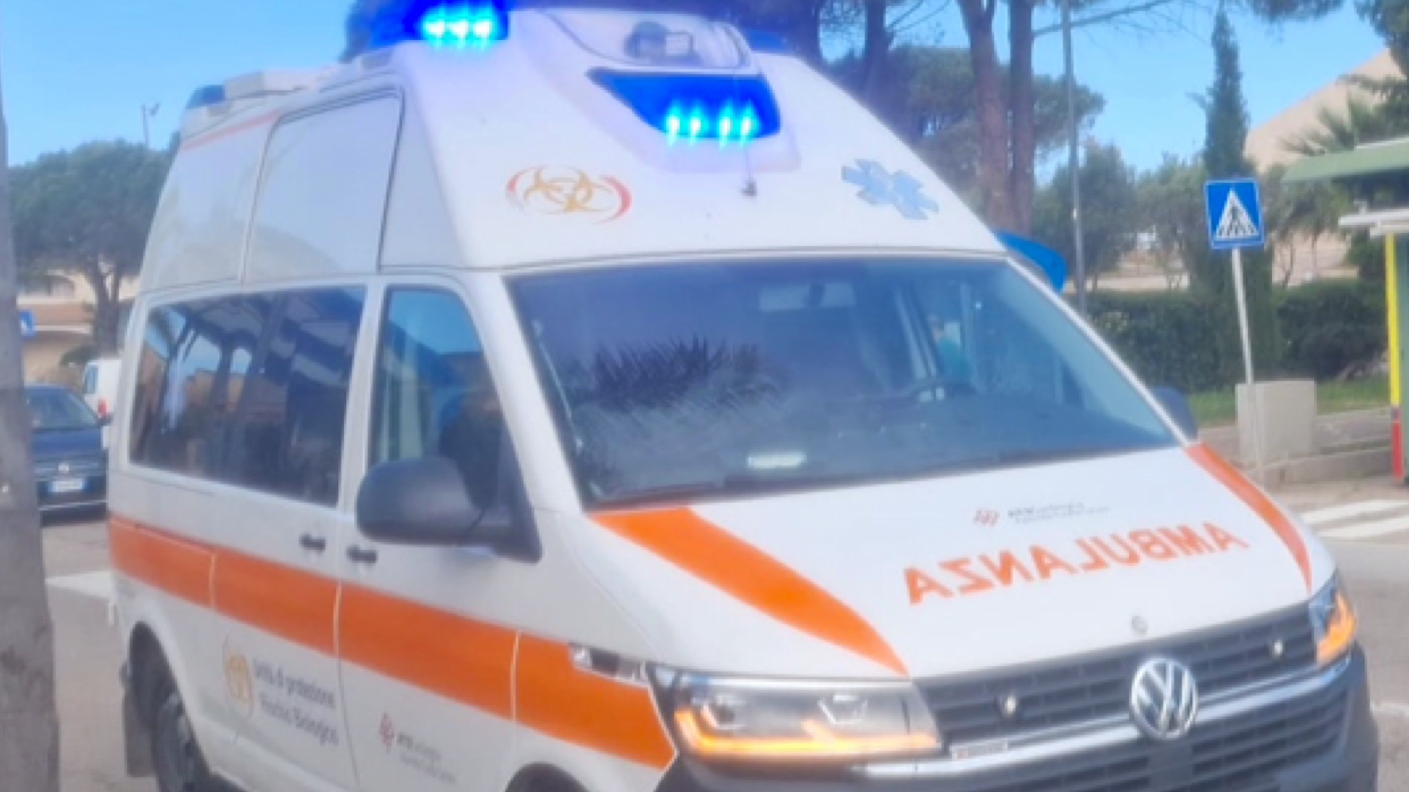 Golfo Aranci, a causa di un incidente traffico rallentato e incolonnamenti