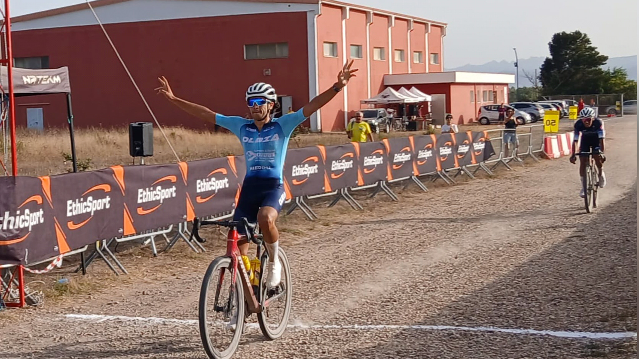 Michael Giua conquista il 1°Trofeo Festa del Gravel