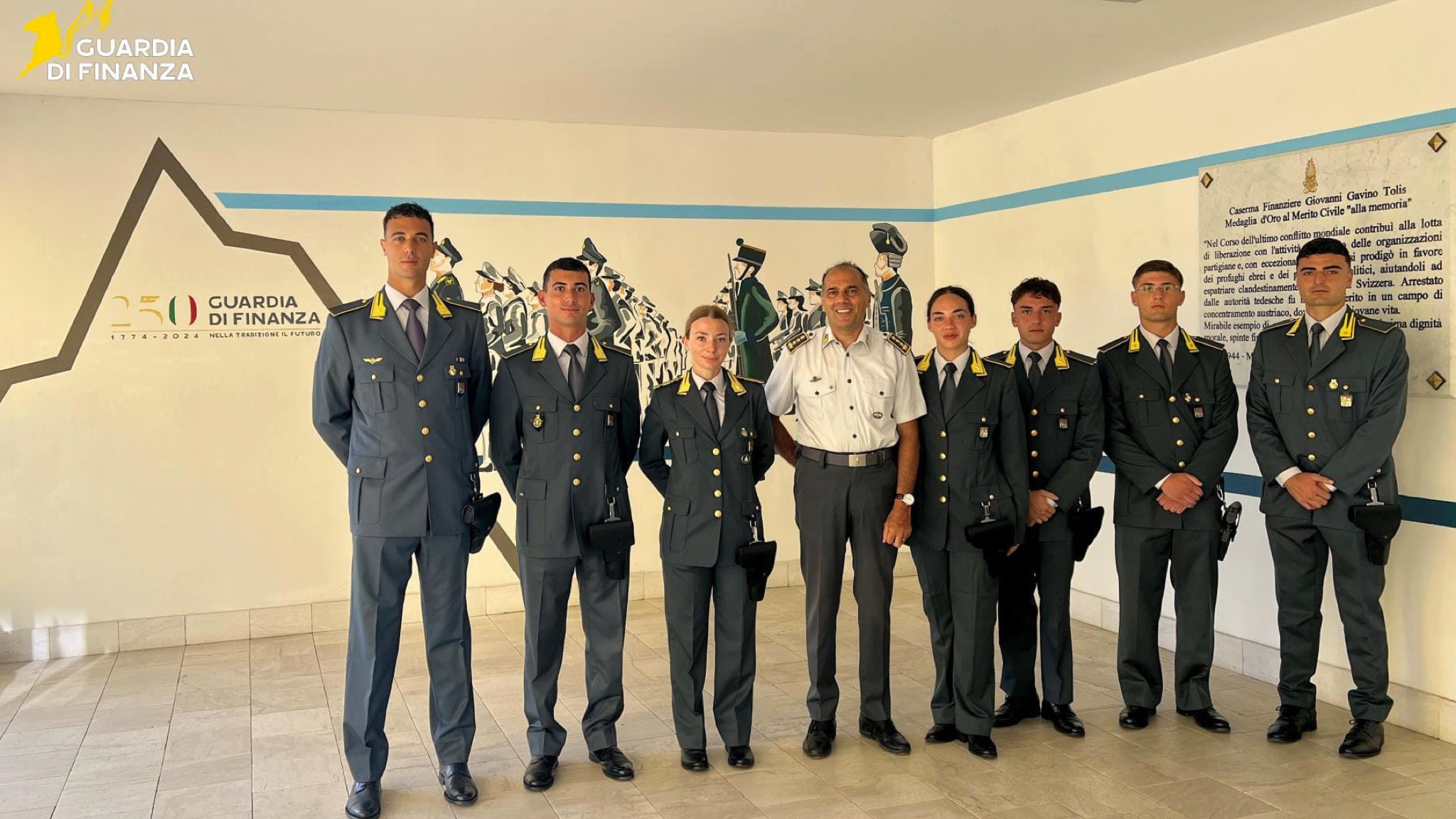 Guardia di Finanza di Sassari, assegnati 25 allievi a marescialli in tirocinio pratico presso i Reparti sassaresi