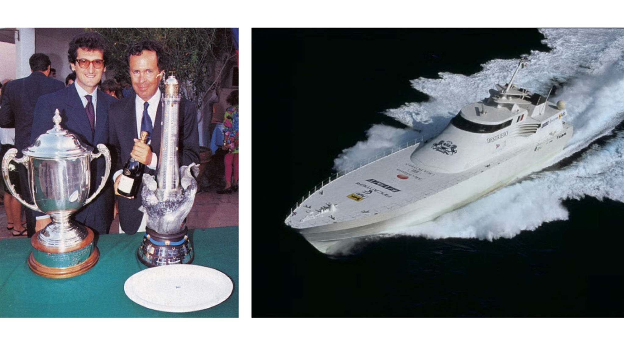 La nave della Yacth Club Costa Smeralda è la nave più veloce al mondo 