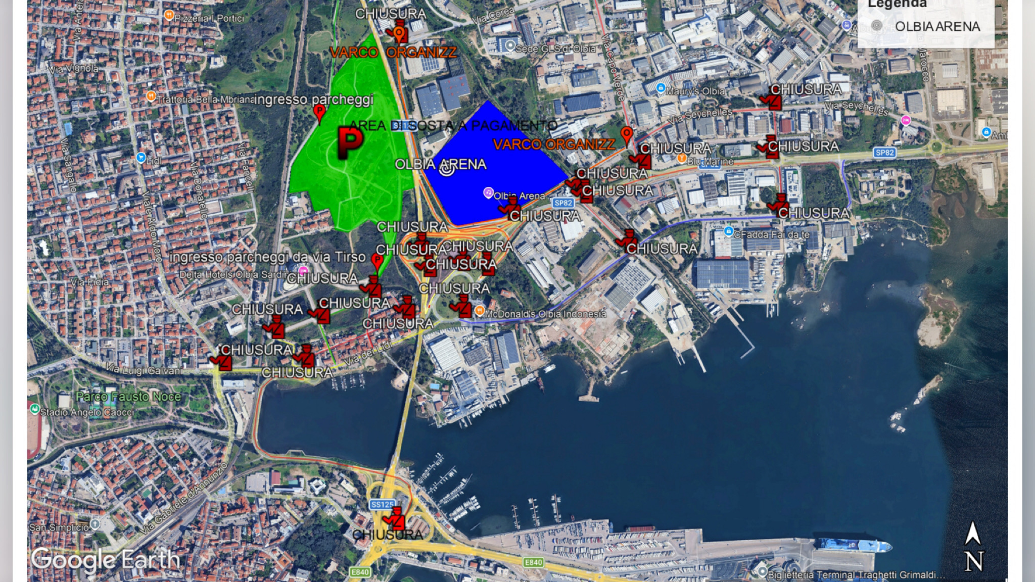 Olbia, Red Valley: viabilità e mobilità nei giorni del festival