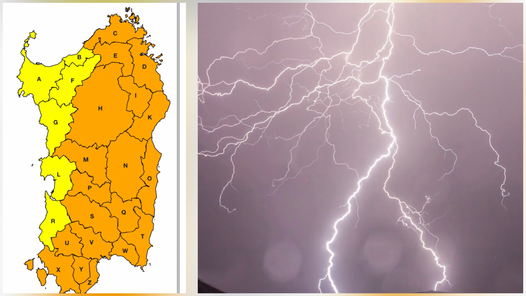 Sardegna in allerta tra temporali improvvisi, alte temperature e rischio incendi