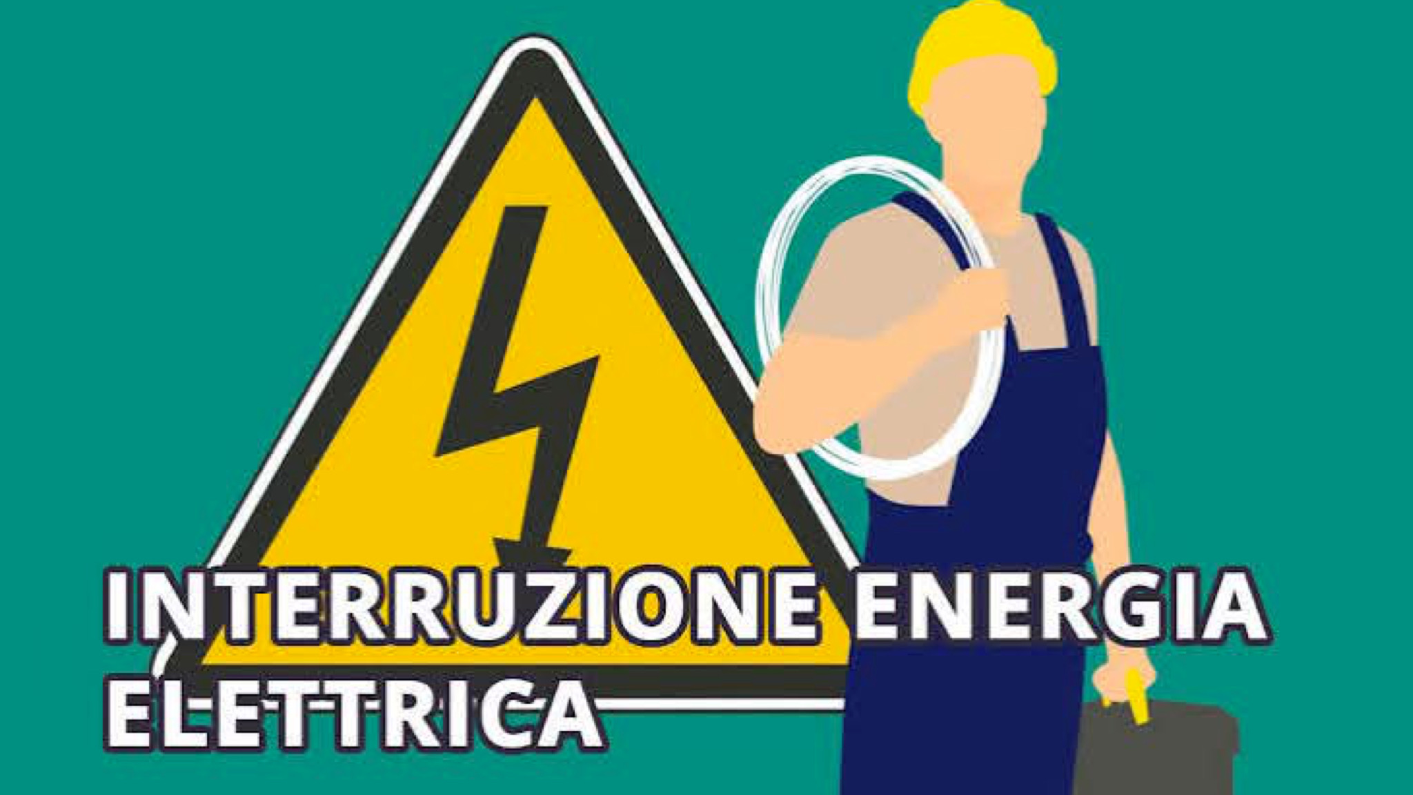Monti, interruzione corrente elettrica