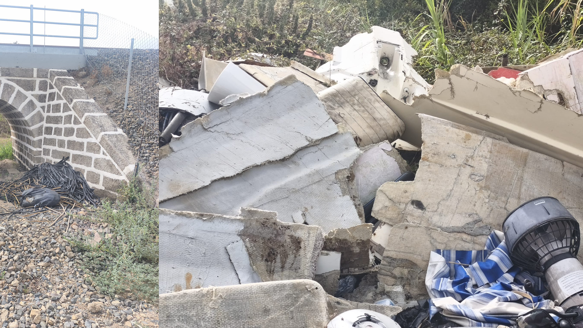 Provinciale 16: barche smantellate, cavi abbandonati e discariche a cielo aperto alle porte di Porto Rotondo