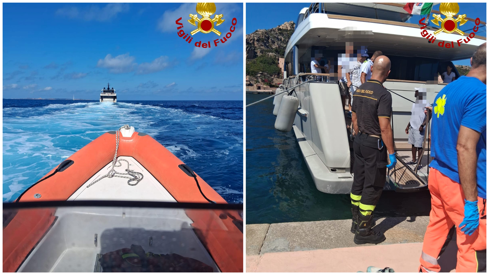 La Maddalena, turista colto da un malore su uno yacht 