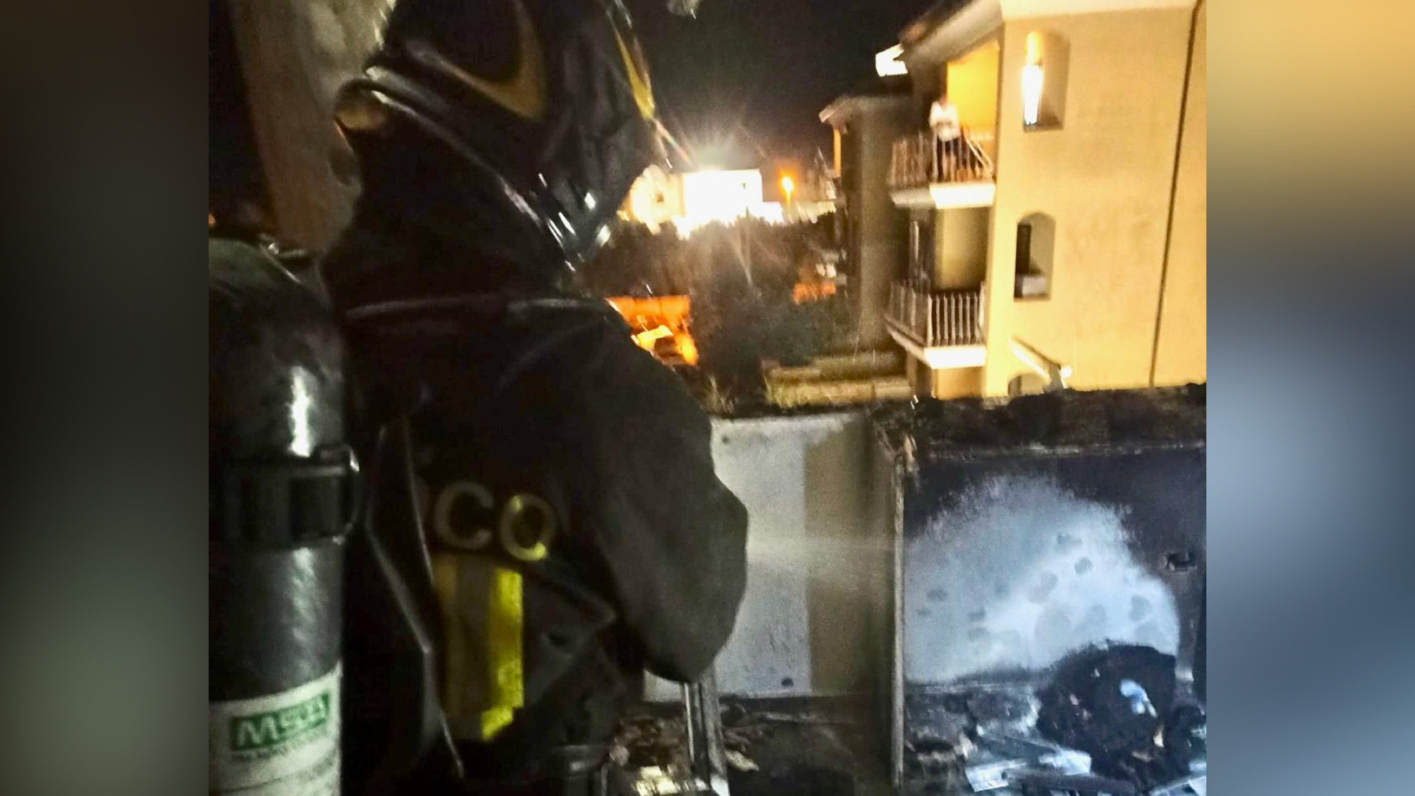 La Maddalena, incendio in un appartamento