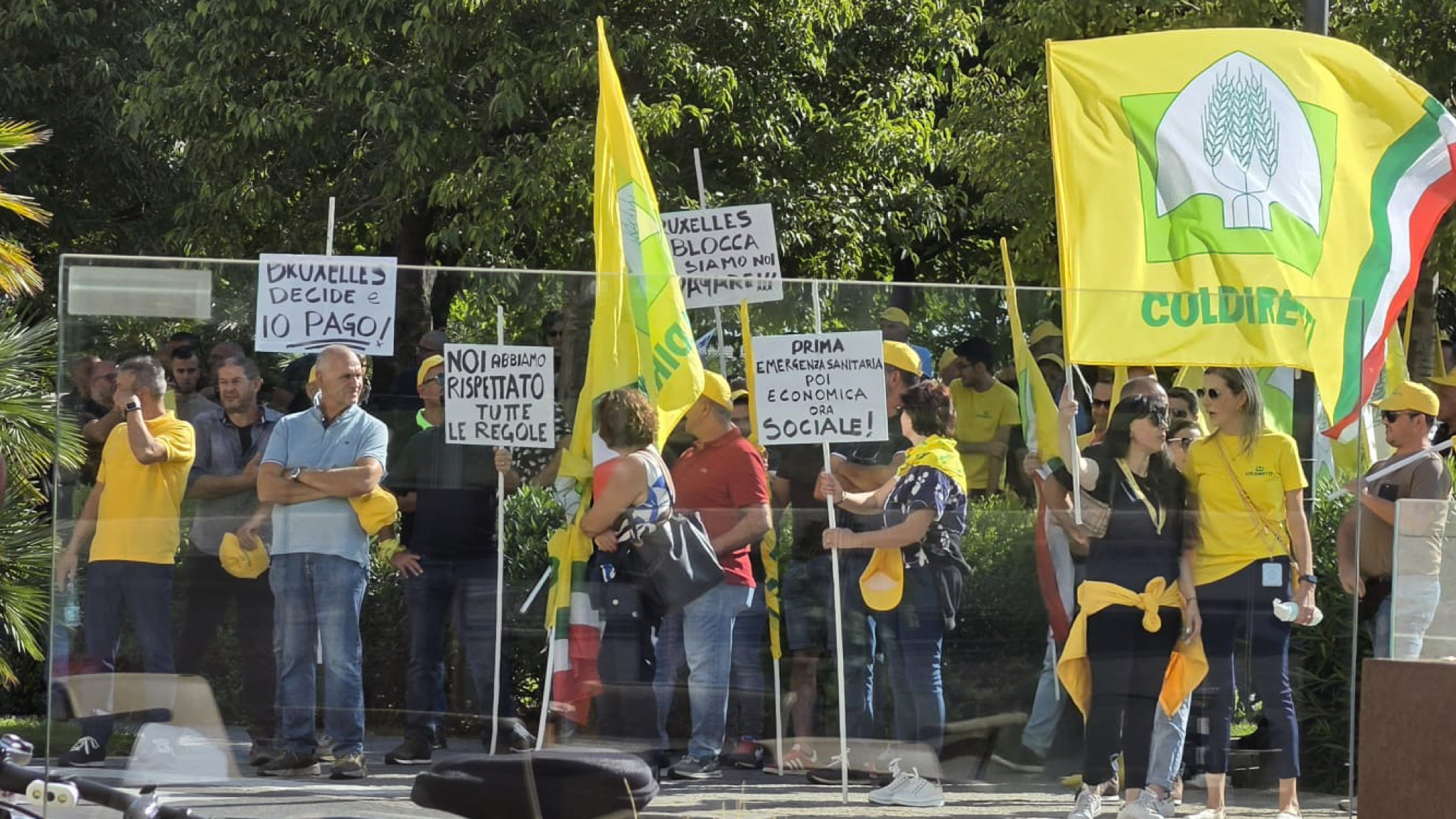 Olbia, allevatori in corteo contro i blocchi della dermatite bovina
