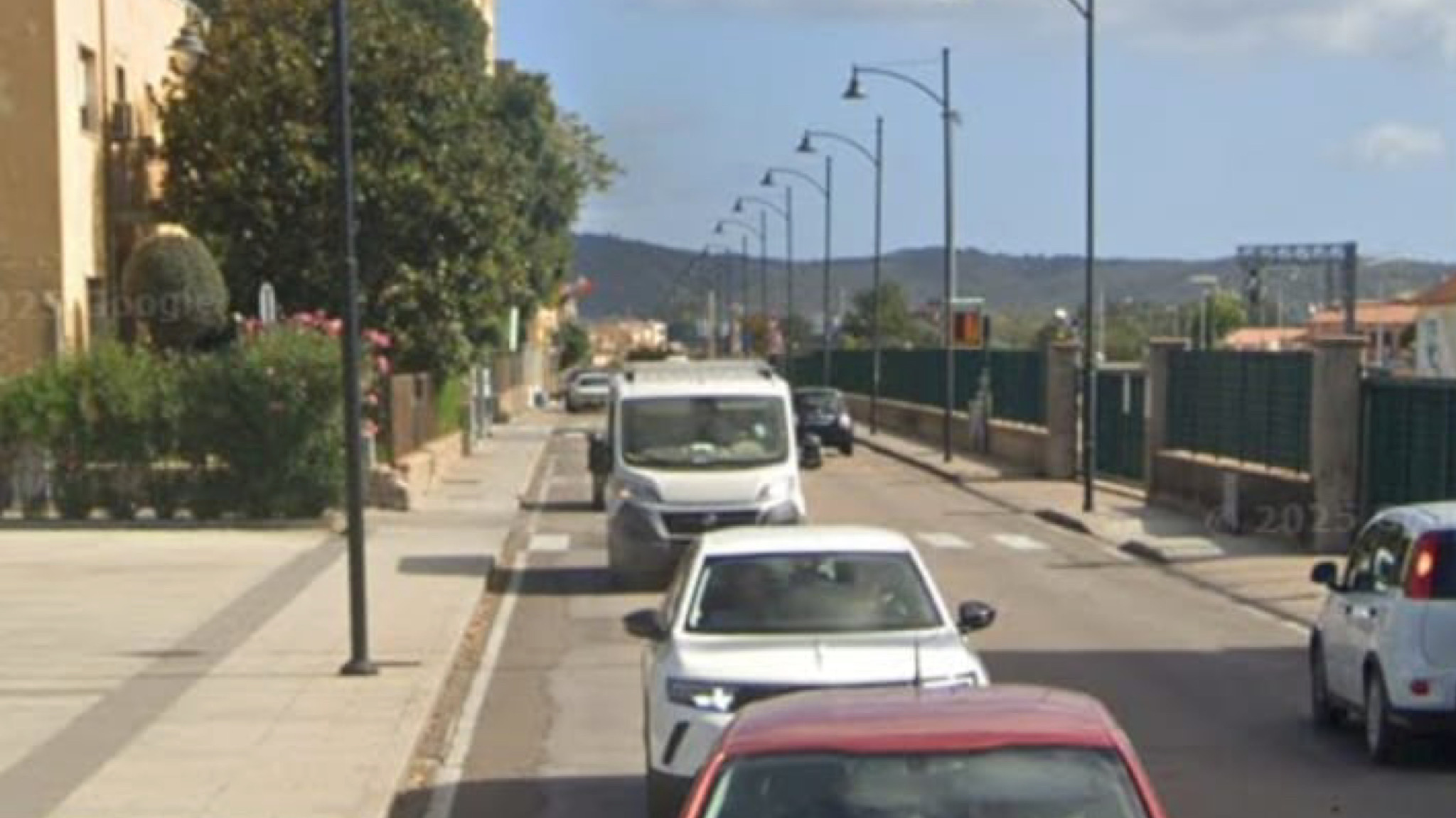 Olbia, via Gabriele D’Annunzio: cambia la circolazione 