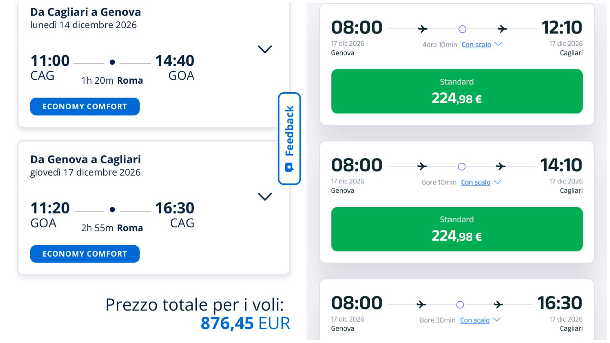Viaggio/miraggio dalla Sardegna per Genova: la lettera-denuncia di una mamma