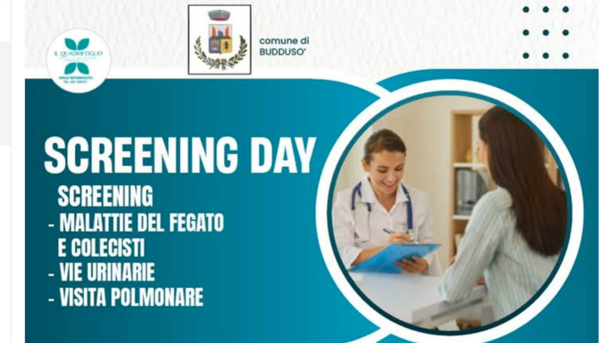 Buddusò, 200 screening gratuiti per i residenti