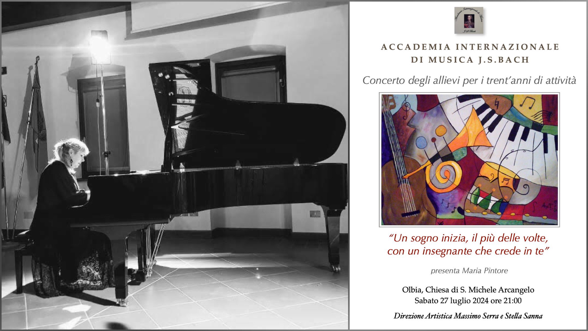 Olbia festeggia i 30 anni dell’Accademia musicale J.S. Bach