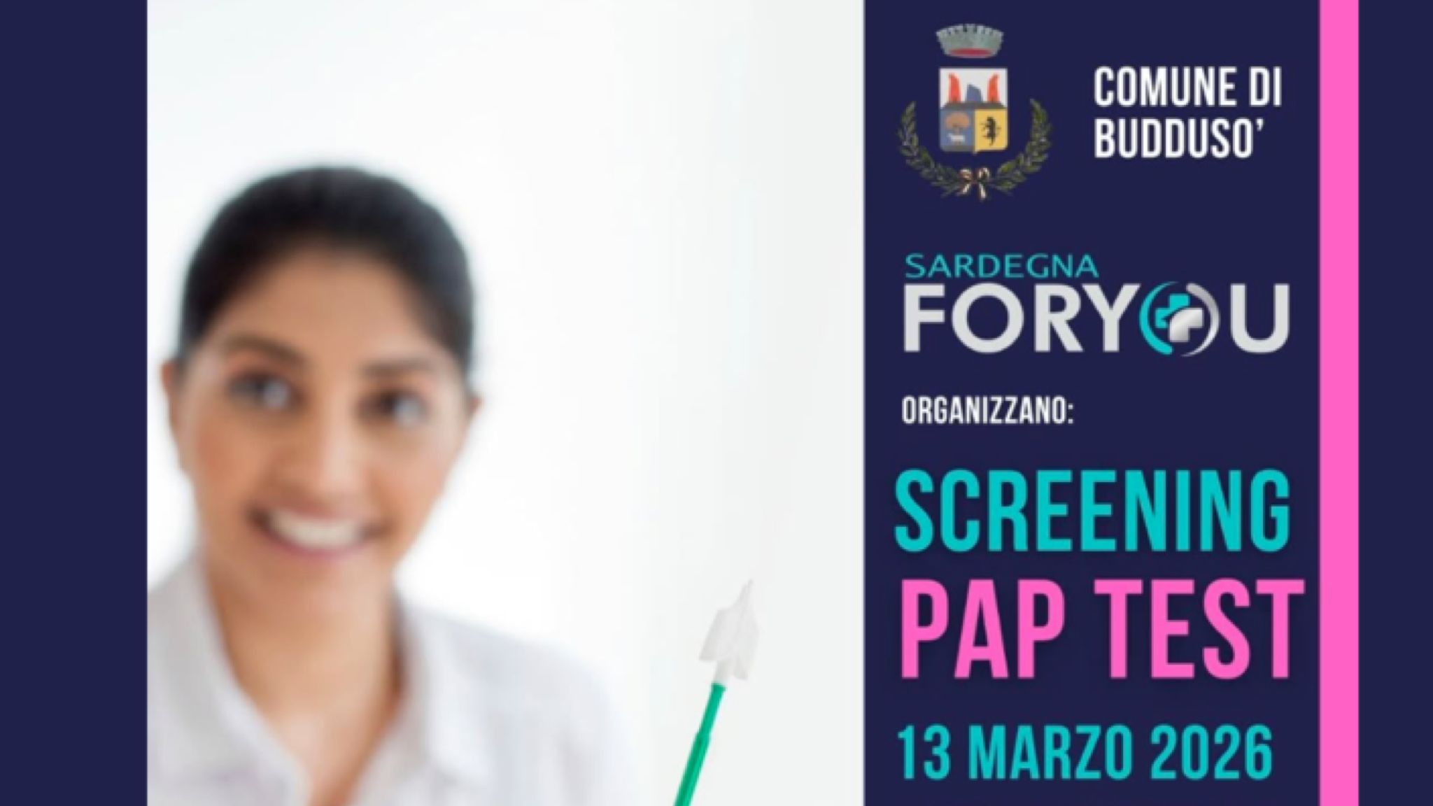 Buddusò, campagna di prevenzione dedicata alle donne