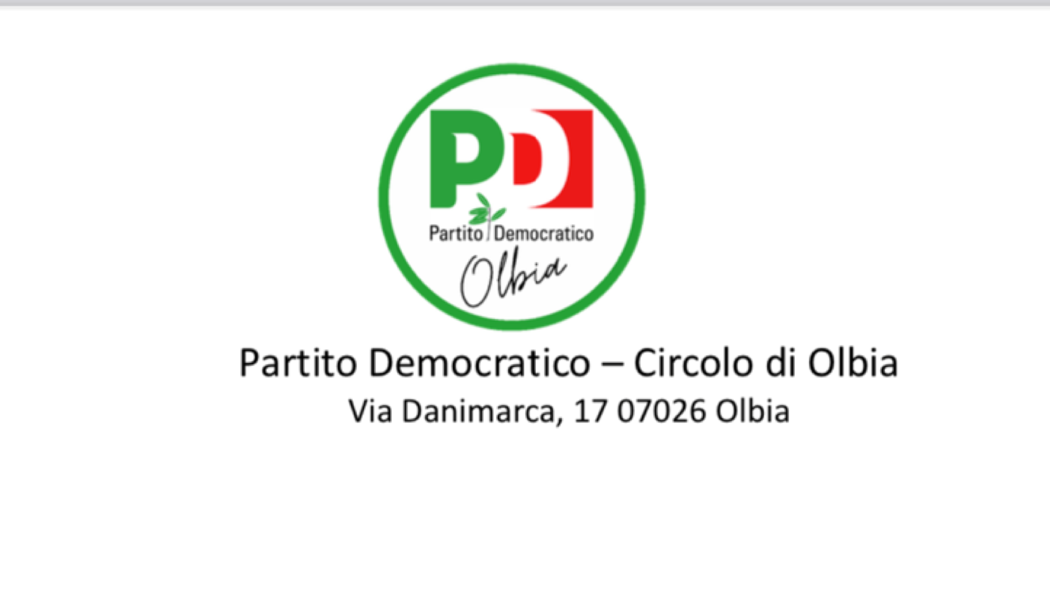 Olbia, convocazione circolo Dem in vista delle amministrative 2027