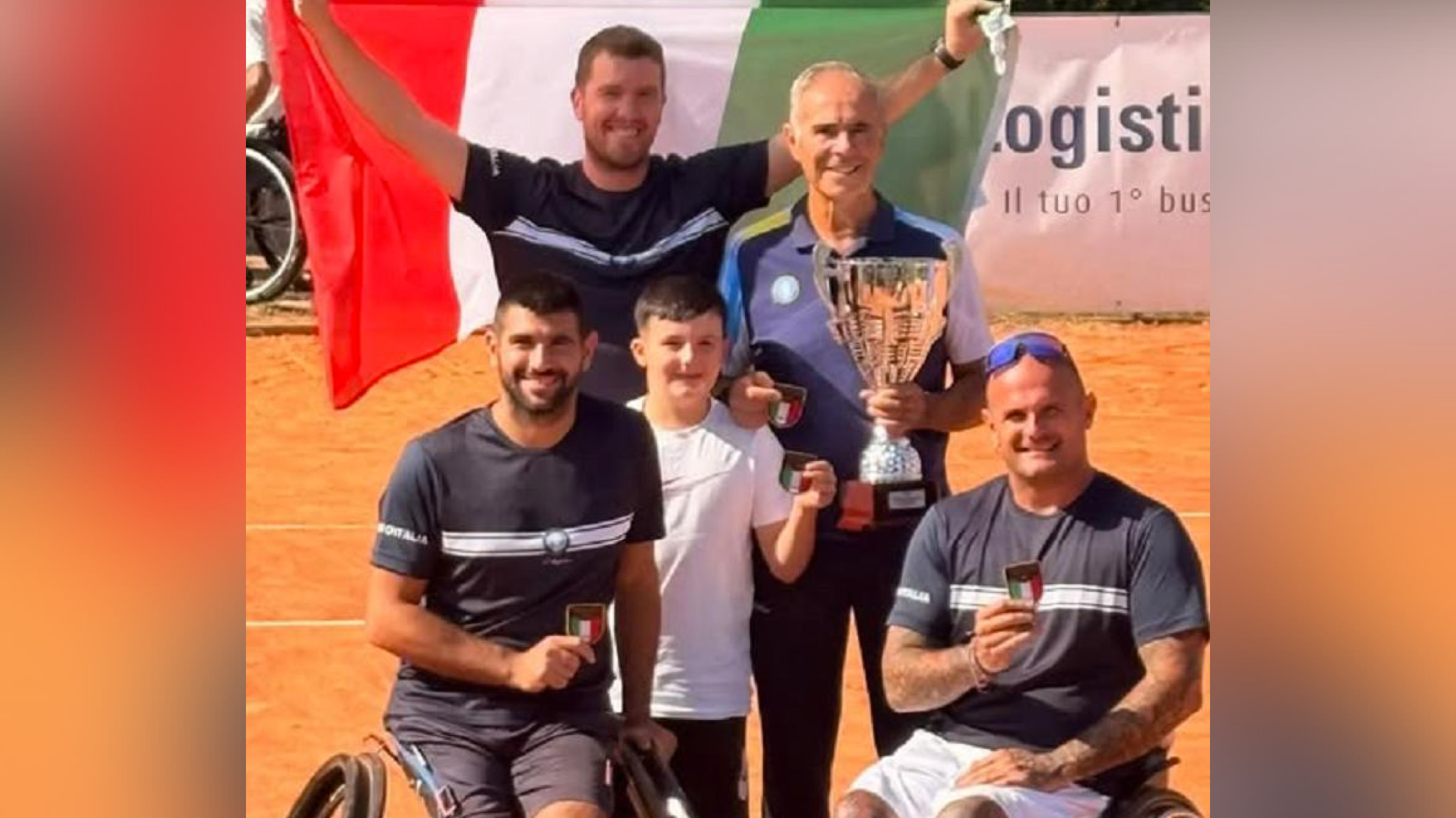Olbia, il Tc Terranova conquista il terzo tricolore nel wheelchair tennis