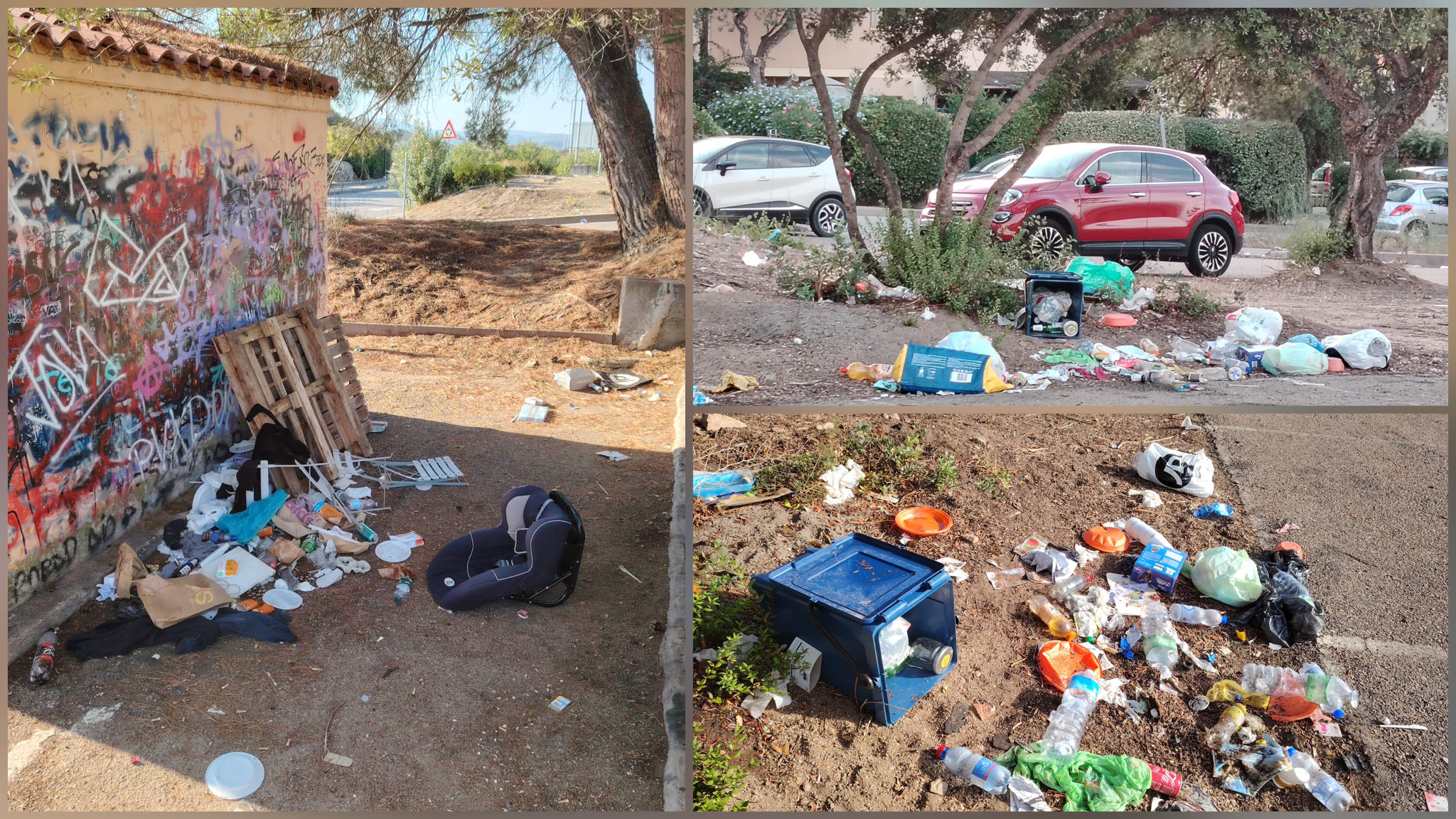 Olbia discariche: piazzale Girardengo come una mini Sa Corroncedda