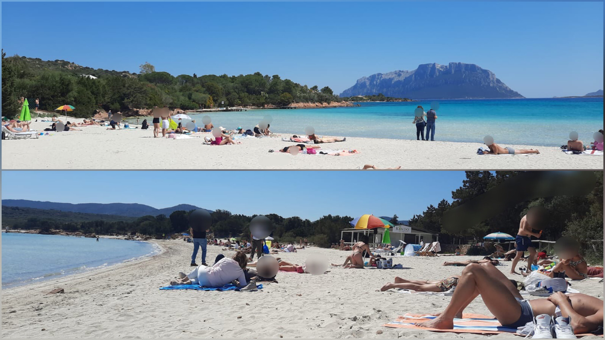 Prove d’estate nelle spiagge di Olbia: le prime tintarelle