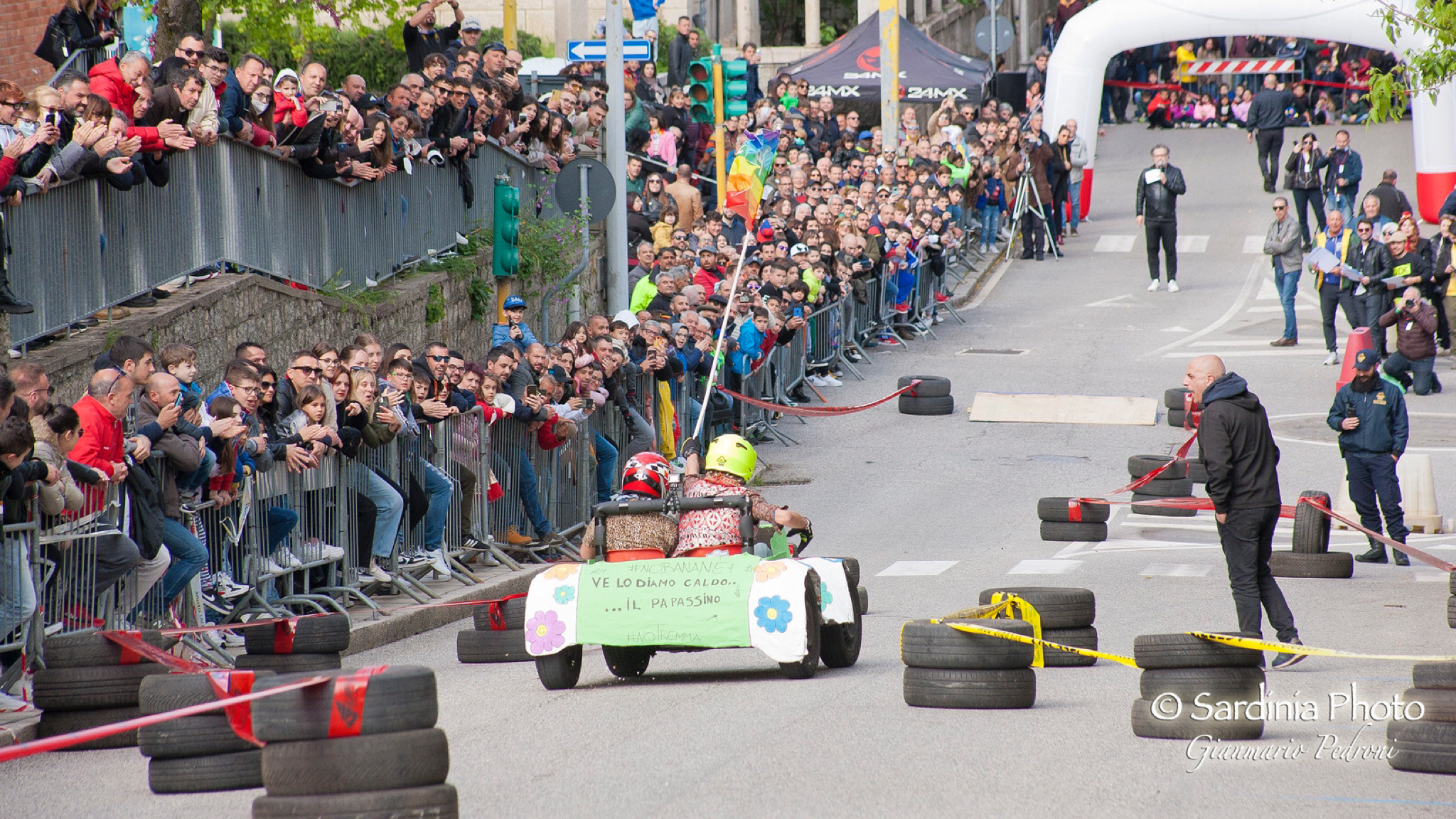 Il maltempo ferma la Soap Box Race