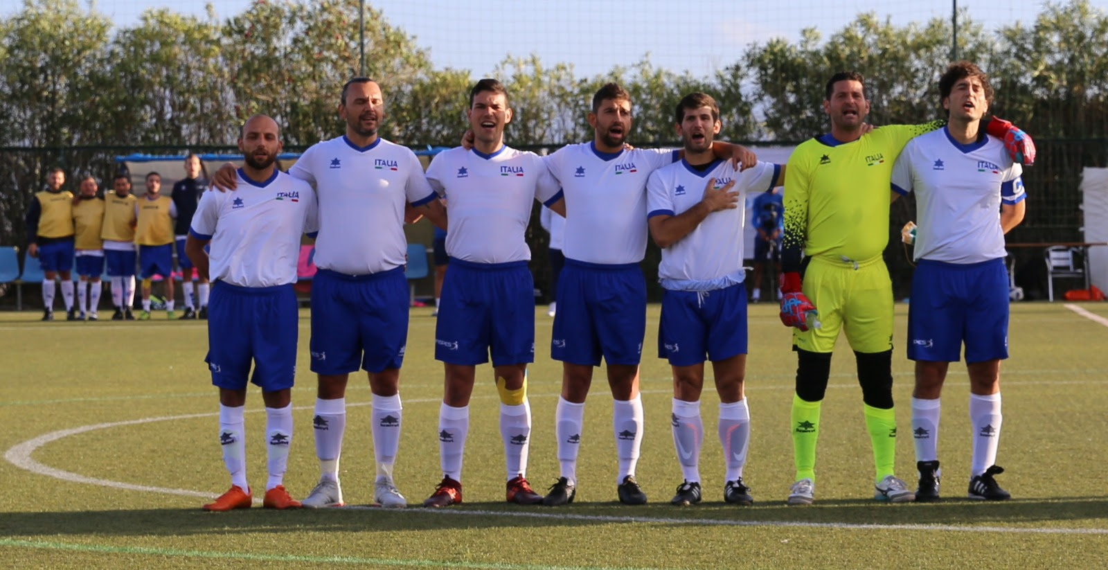 Olbia, iniziati i Mondiali di calcio a 7: esordio della nazionale Italiana