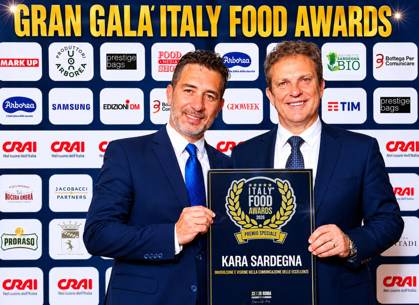 Olbia, Kara Sardegna conquista gli Italy Food Awards 2026