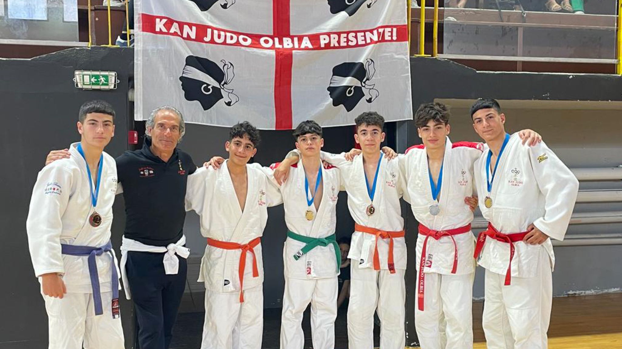 Kan Judo Olbia: per gli atleti medaglie d'oro e argento in Corsica