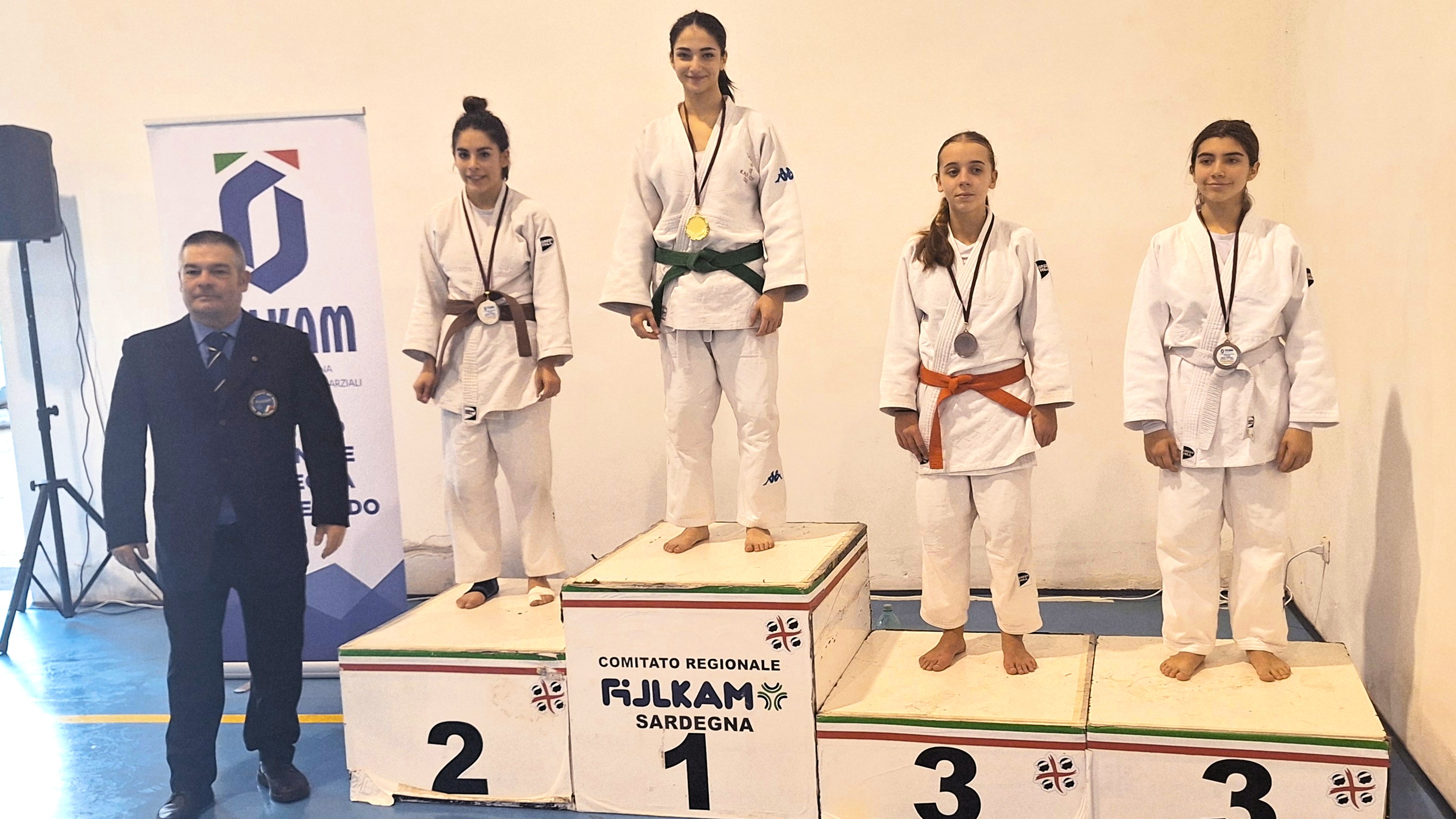 Gran Premio Under 15 di Judo: l'obiese Noemi Rosas imbattibile conquista l'oro