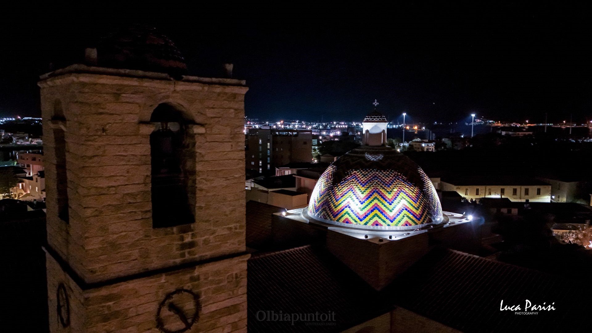 La cupola di San Paolo a Olbia: un'icona di luce negli scatti di Luca Parisi