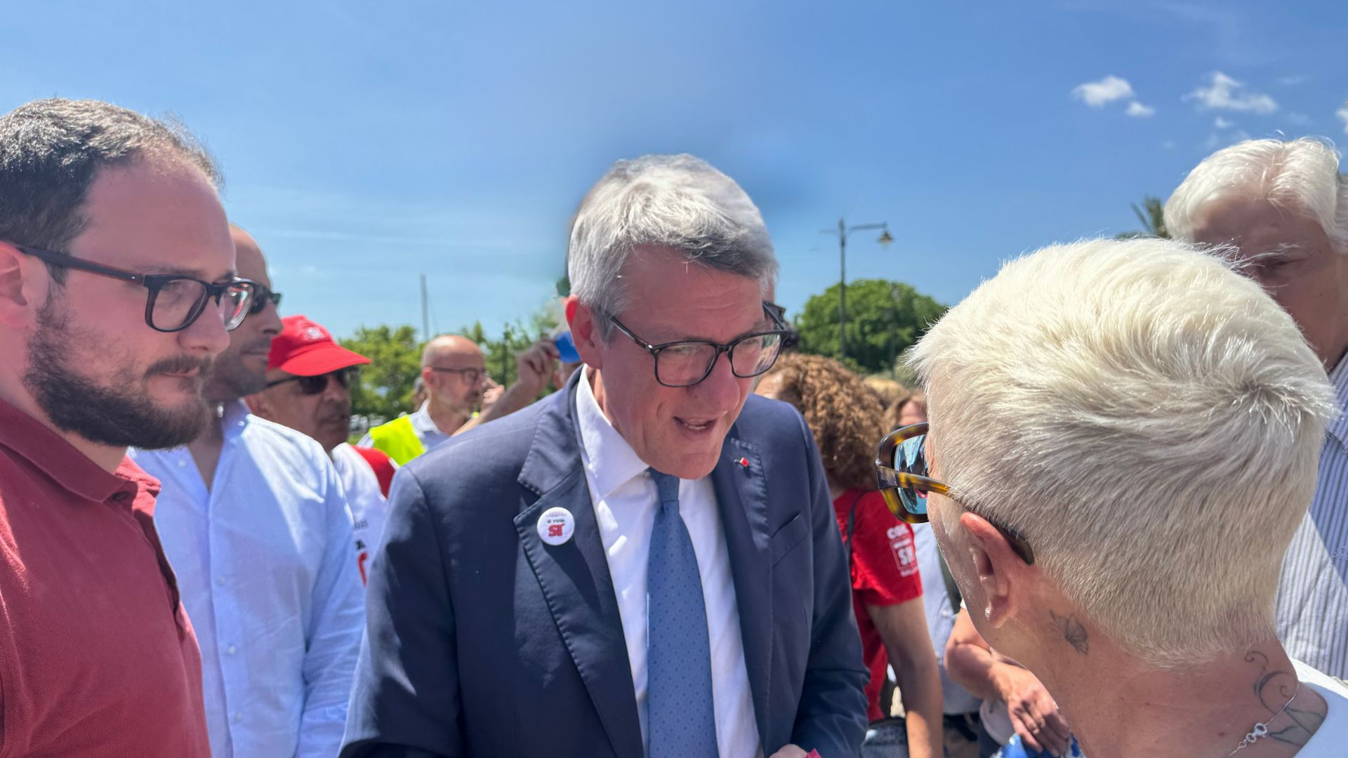 Olbia, Landini in città per sostenere i referendum su lavoro e cittadinanza