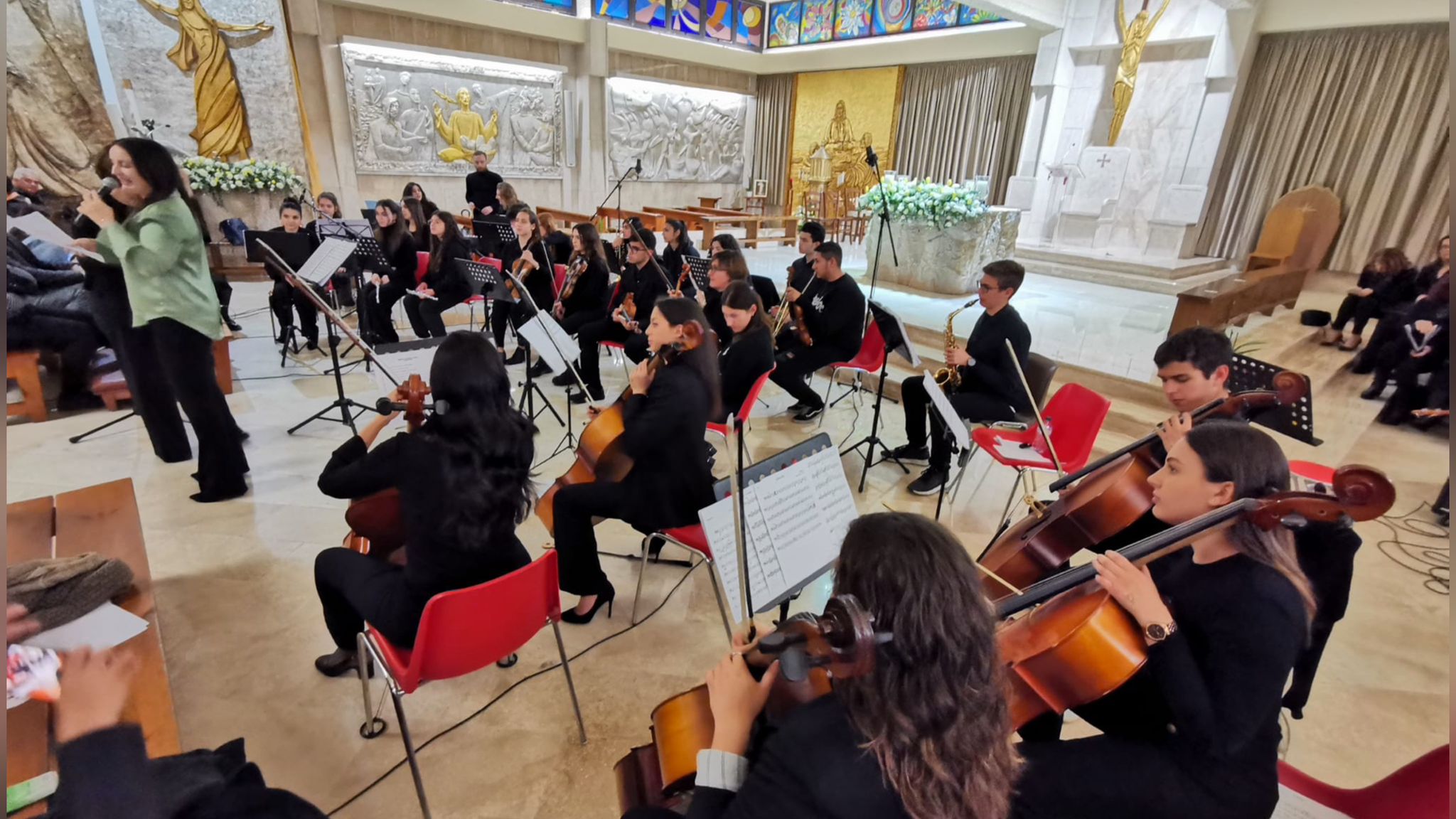 Olbia: successo a La Salette per il concerto degli studenti del De André
