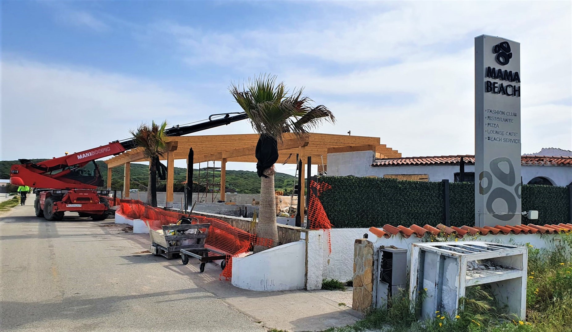 Olbia, Mama Beach: si lavora per la ripresa
