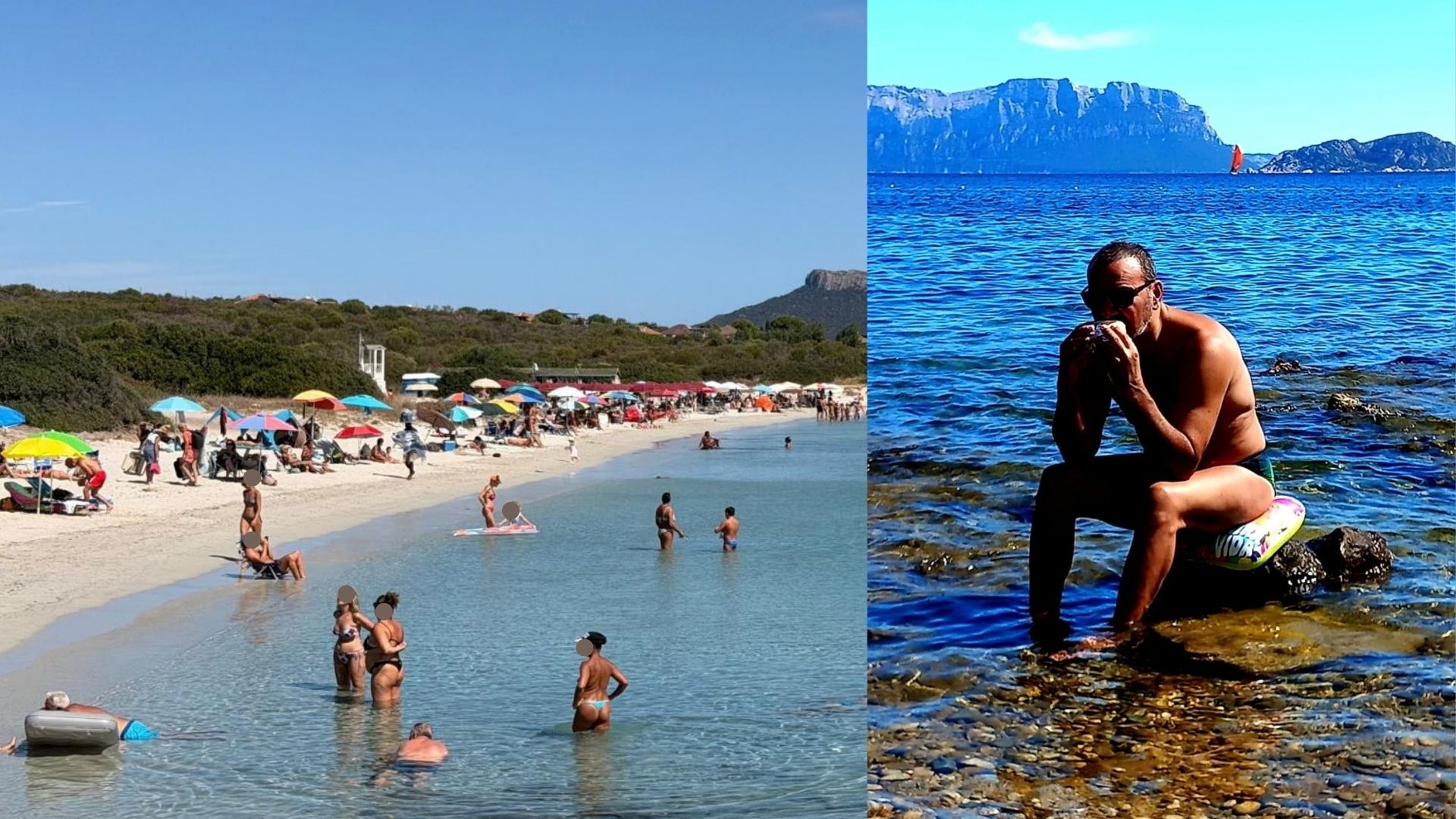 Meteo, in Gallura l’estate continua: spiagge affollate mentre sull’Isola arrivano i temporali