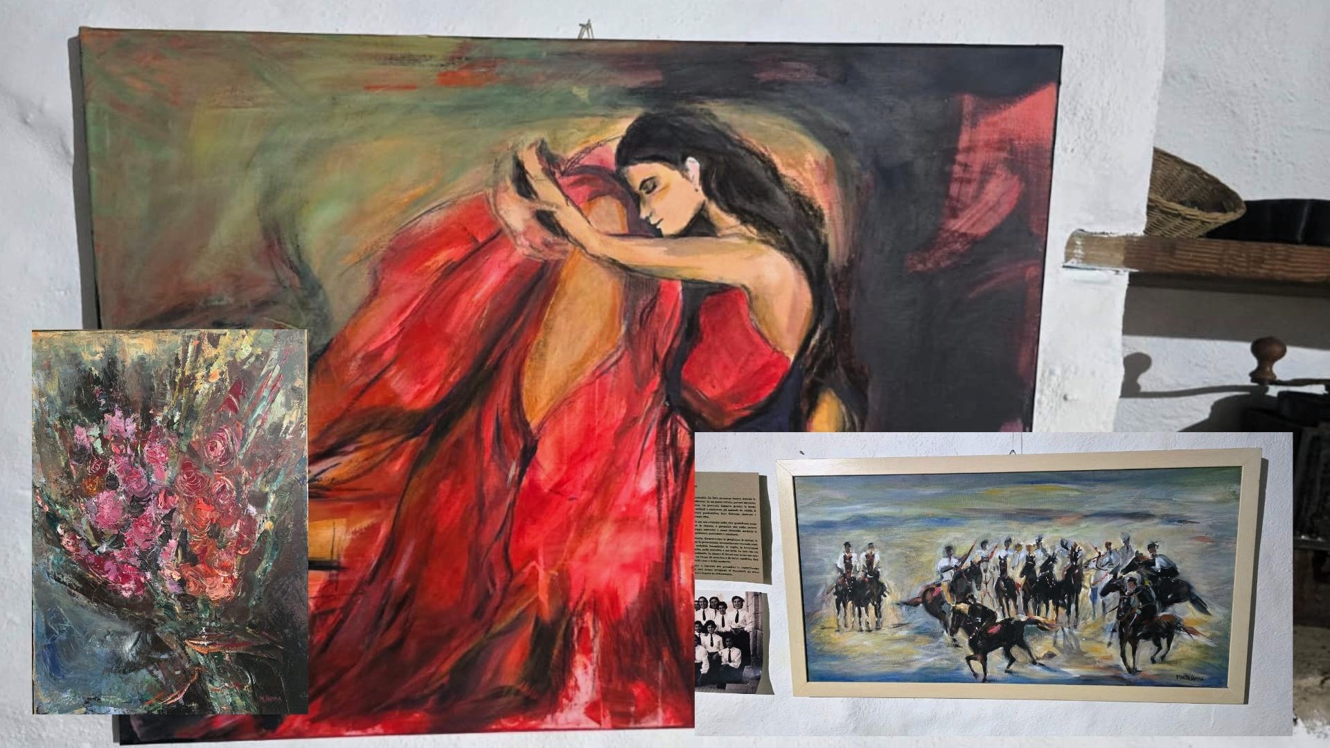 Monti, l'arte di Marta Sanna torna alle radici: la mostra personale al Museo Etnografico