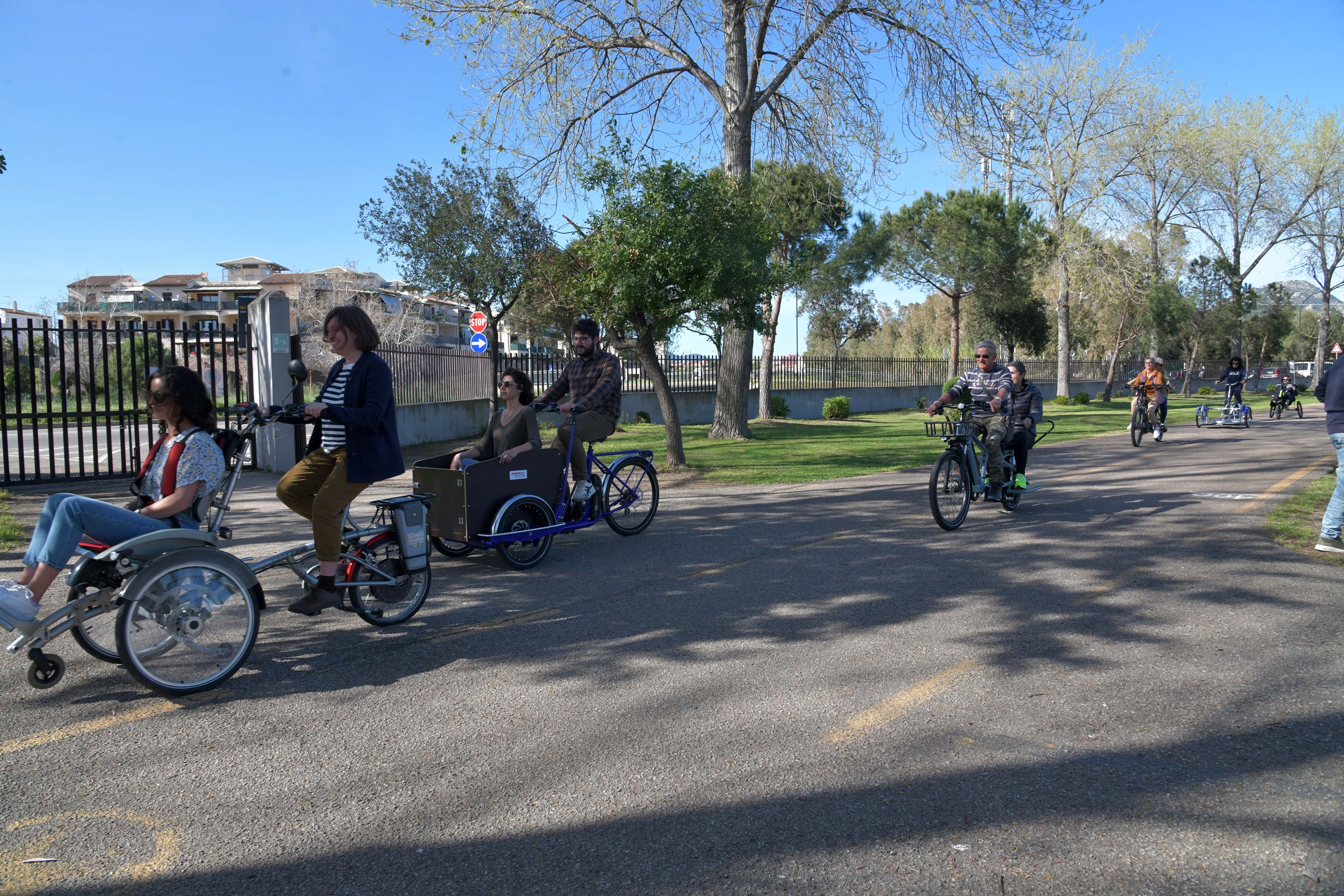 Olbia, tornano al parco le bici inclusive: ecco la prova gratuita