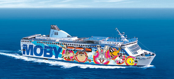 Problemi sulla Moby Wonder diretta ad Olbia: nave rientra in porto