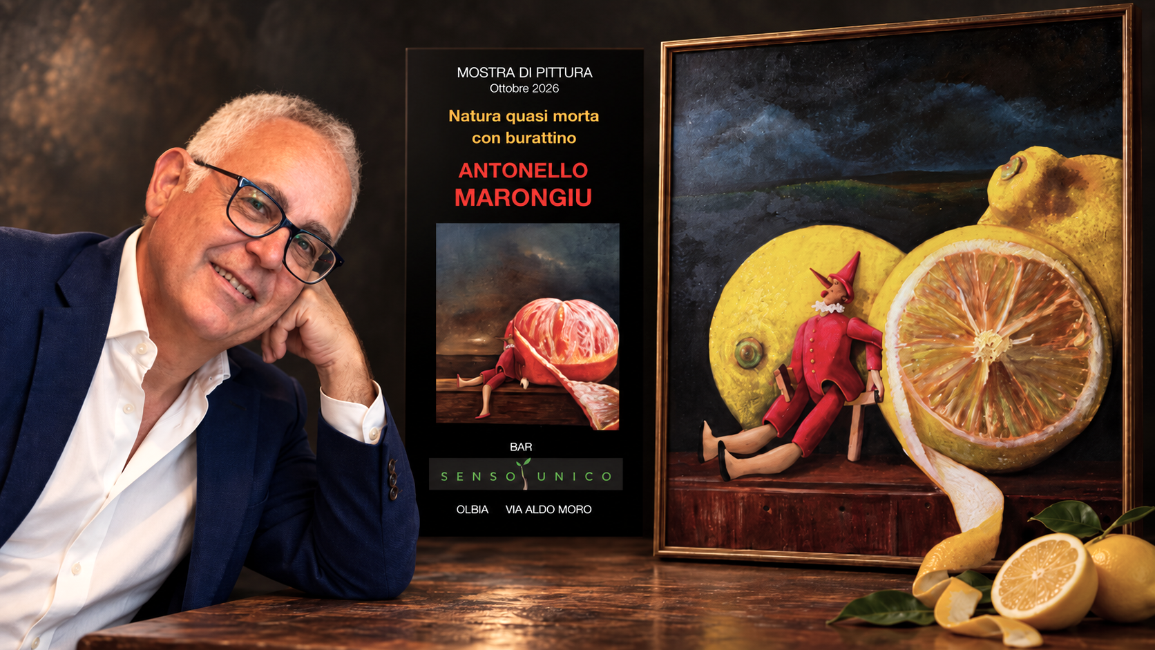 Antonello Marongiu e la sua “Natura quasi morta”: continua il viaggio nell’inquietudine dell’artista olbiese