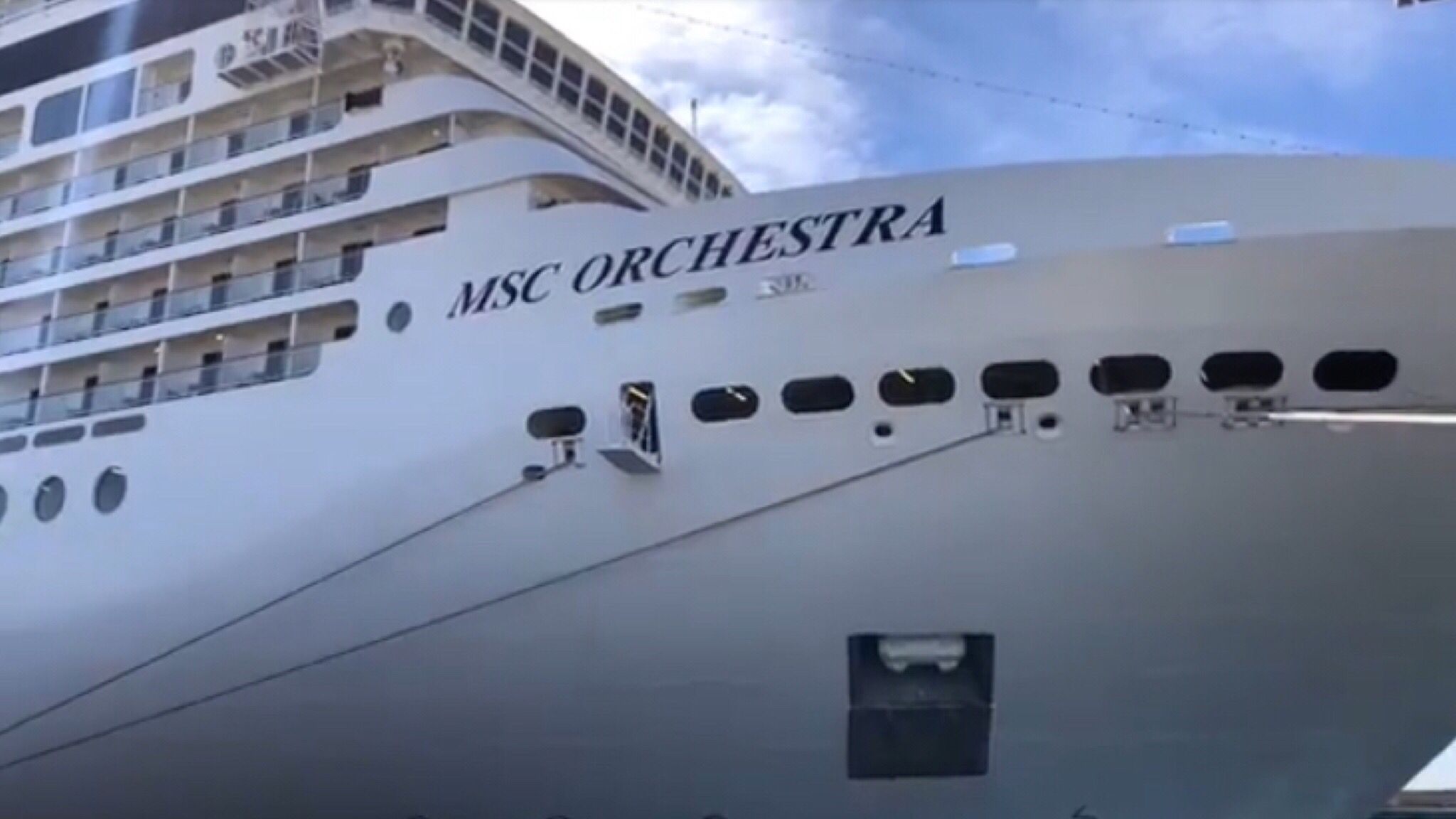 Olbia: arrivata la MSC Orchestra con 2.500 passeggeri