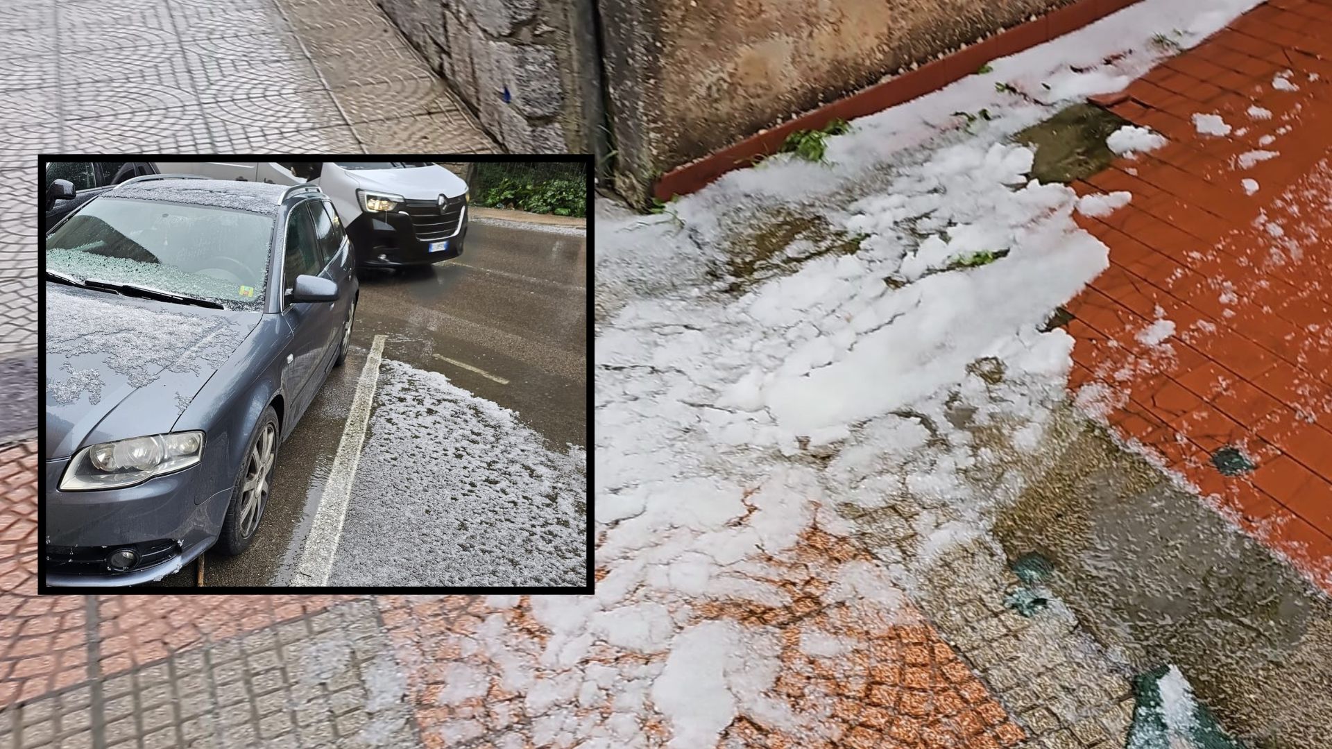 Marzo pazzerello sorprende la Gallura: 3 gradi a Tempio e torna il nevischio