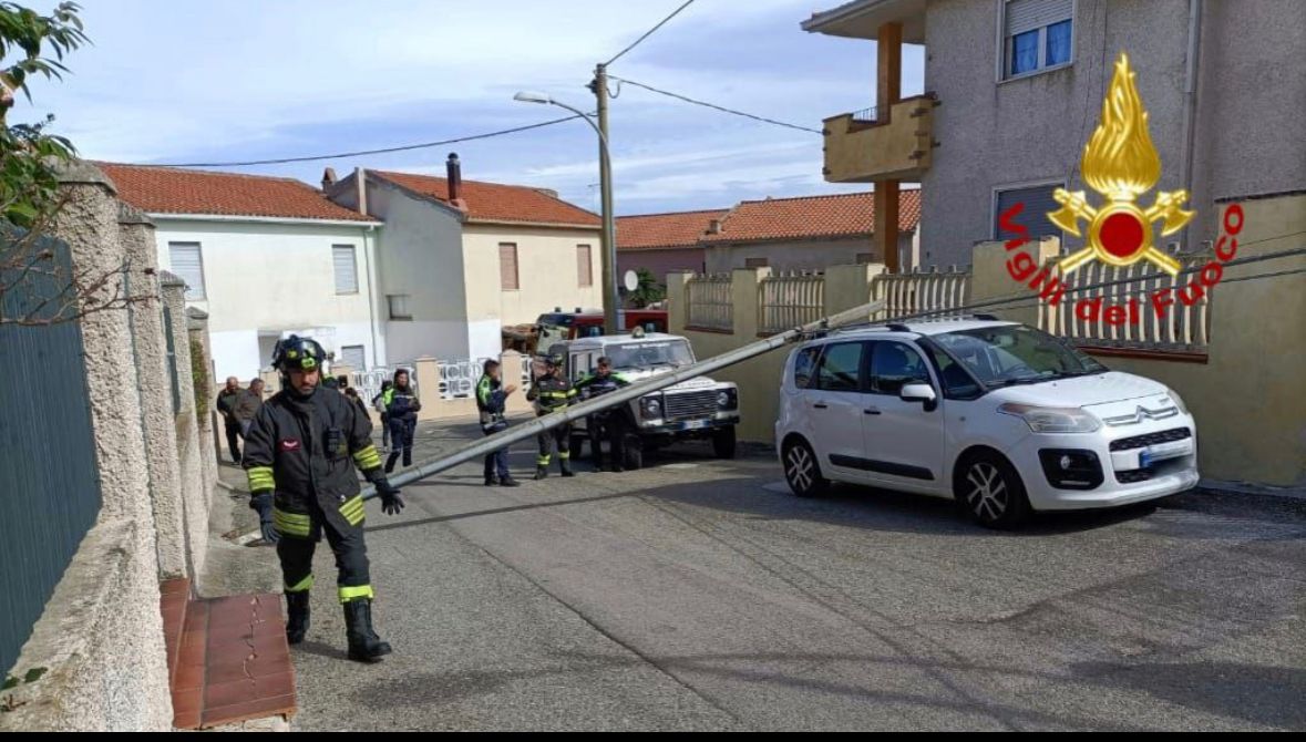 Da San Teodoro a Nuoro: 50 interventi per maltempo