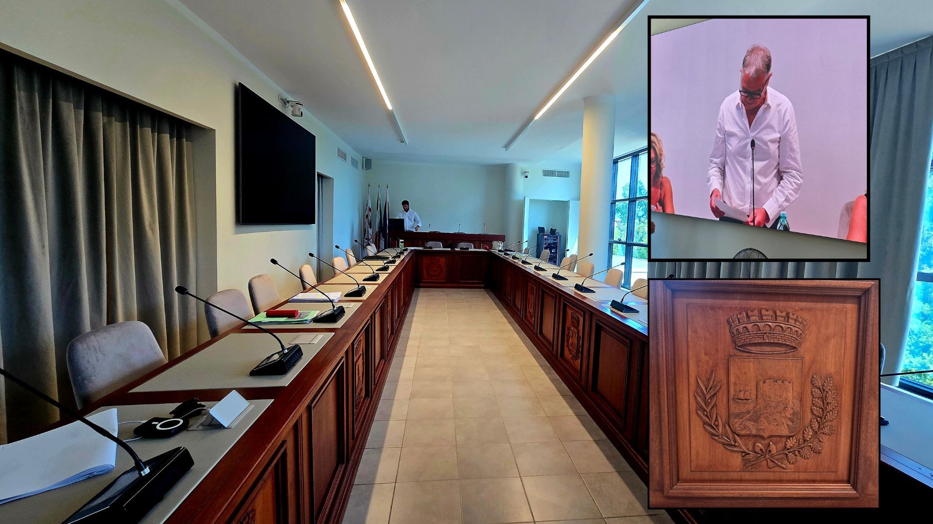 Provincia Gallura, inaugurata la nuova aula consiliare: via libera a variazioni di bilancio, scuole e viabilità
