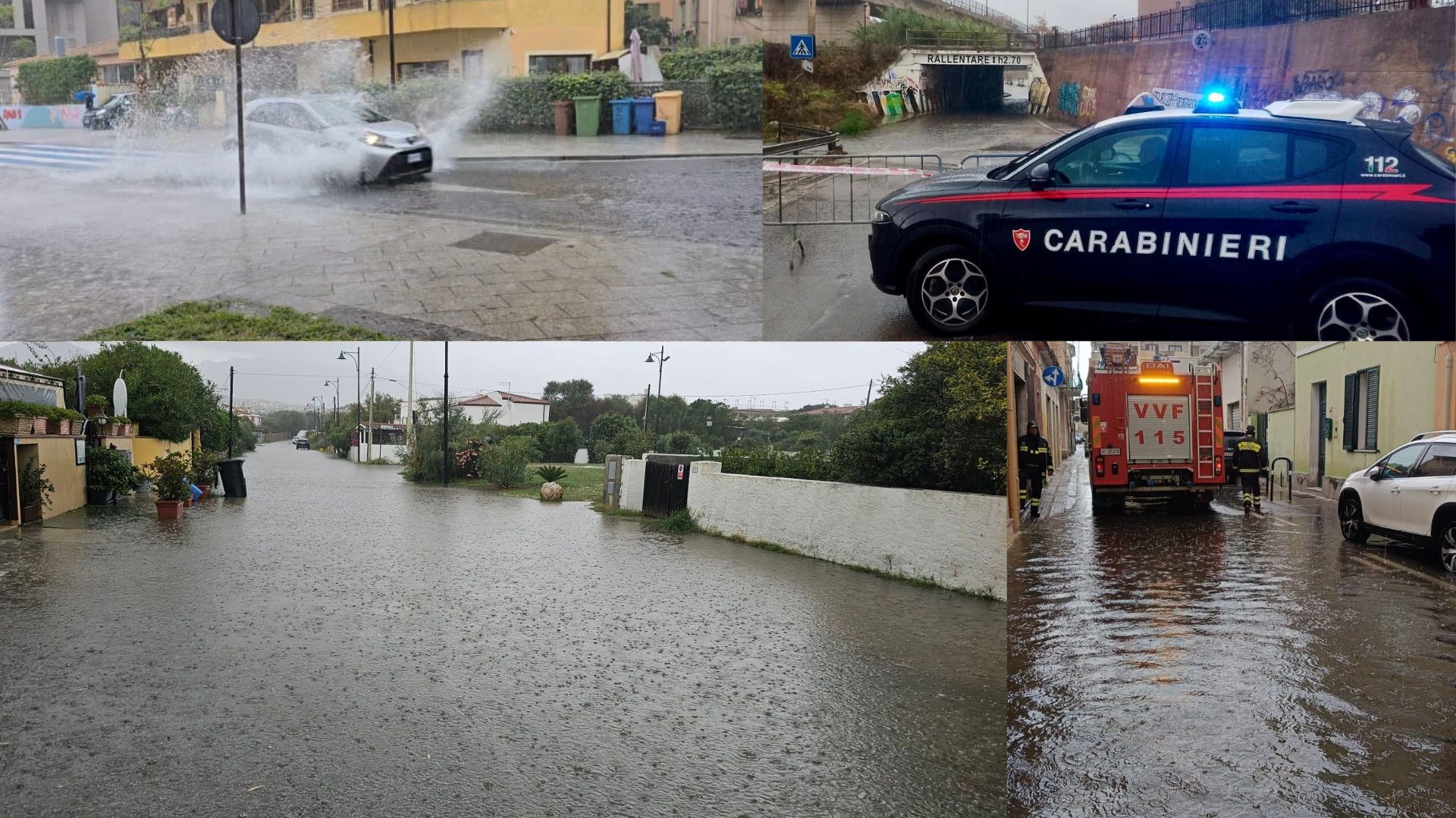 Olbia 15/10: mezza città galleggia tra pioggia e rabbia