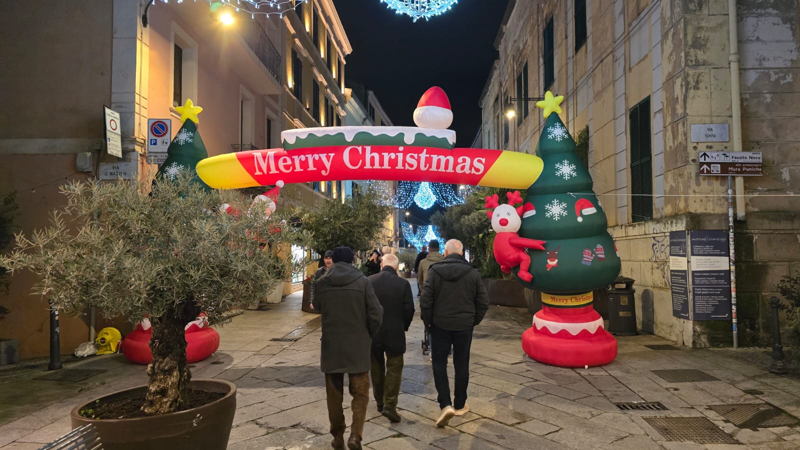 Olbia, in centro storico arriva Olbia4Christmas: un percorso natalizio che incanta grandi e piccoli 