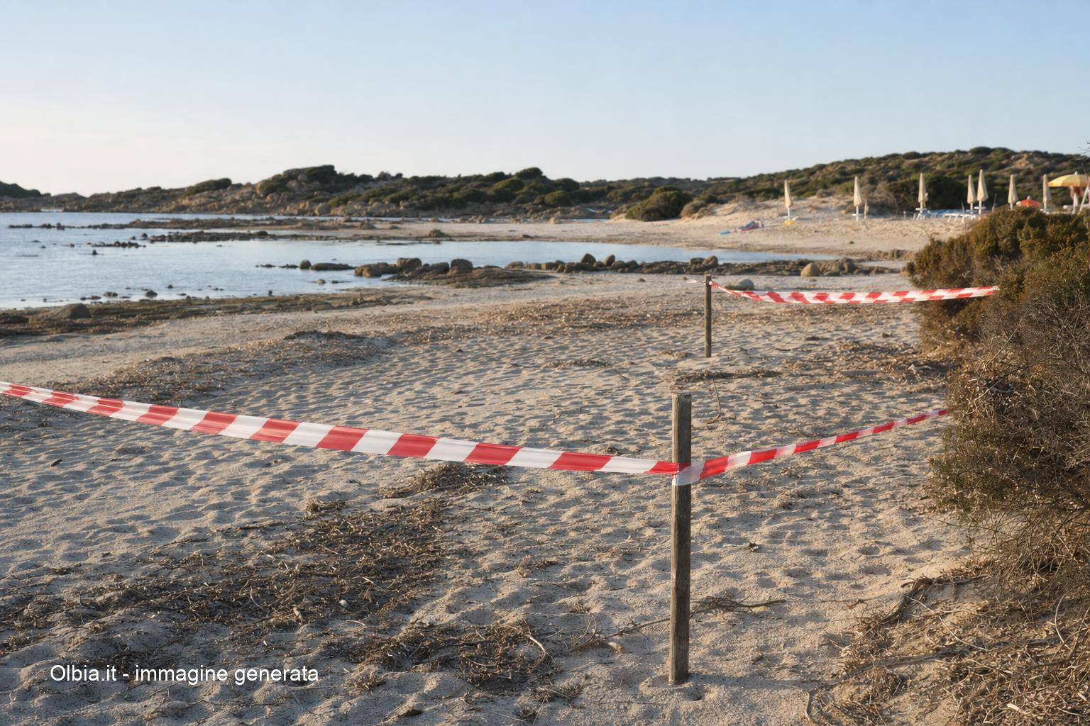 Arzachena, Mannena interdetta per presunto residuato bellico